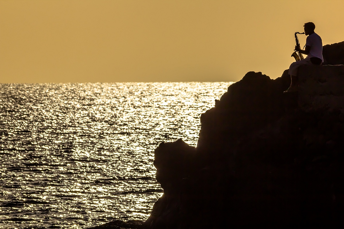 Saxophonist in Tenerife South