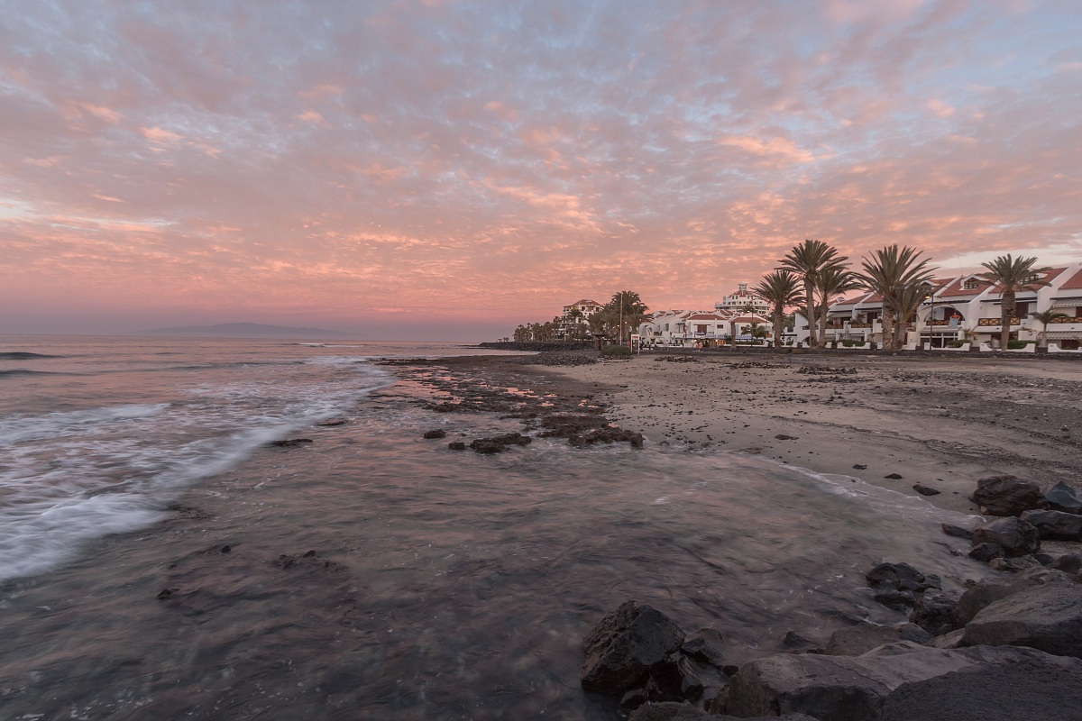 Sunrise at Loscristianos, Tenerife South