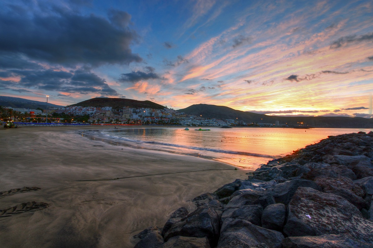 Sunrise at Loscristianos, Tenerife South