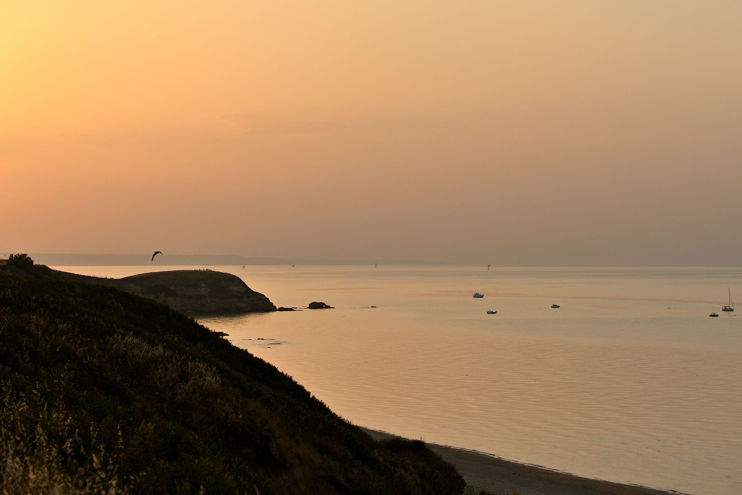 Pace, al tramonto.
