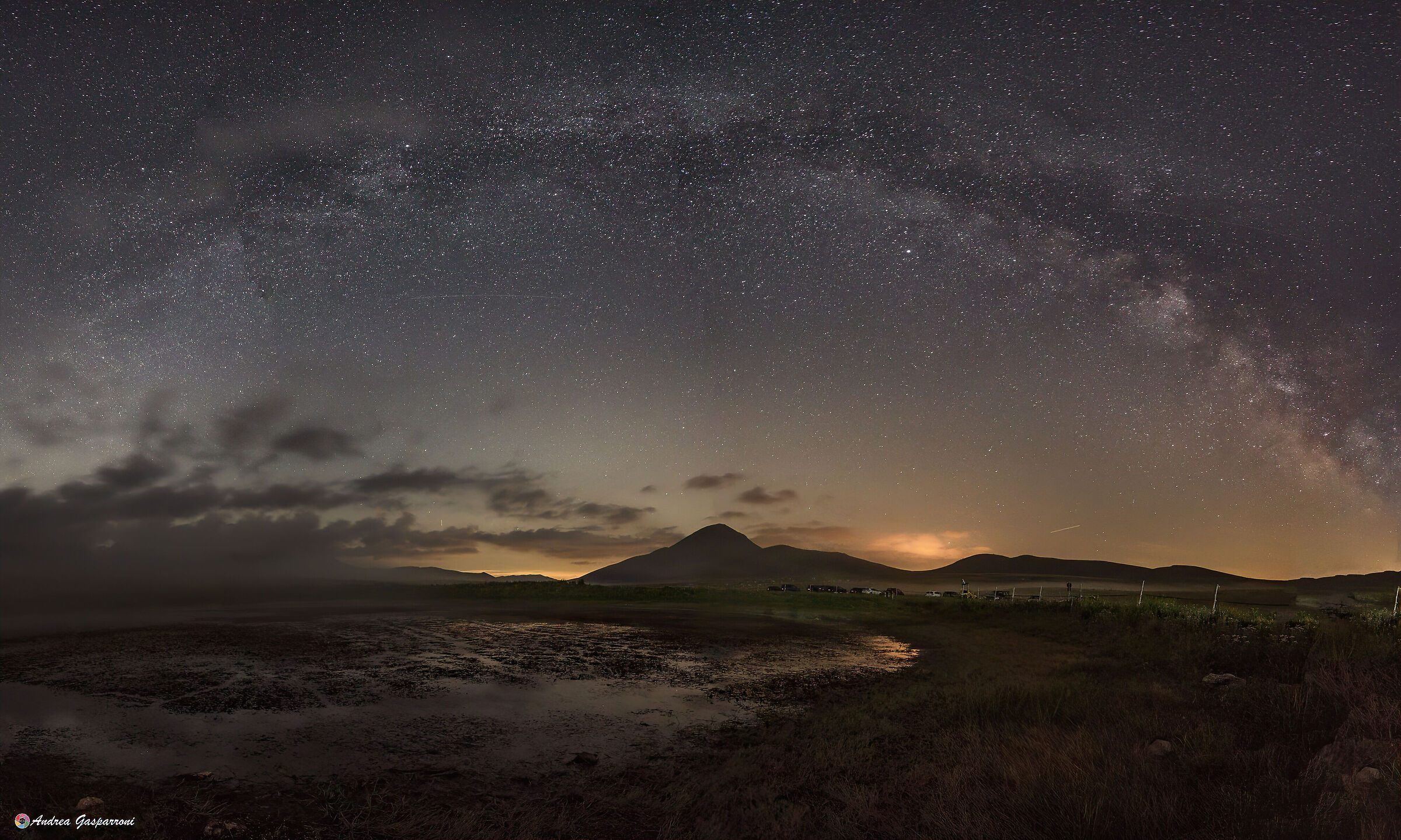 Galactic Arch at Lake Racollo, Emperor's Field