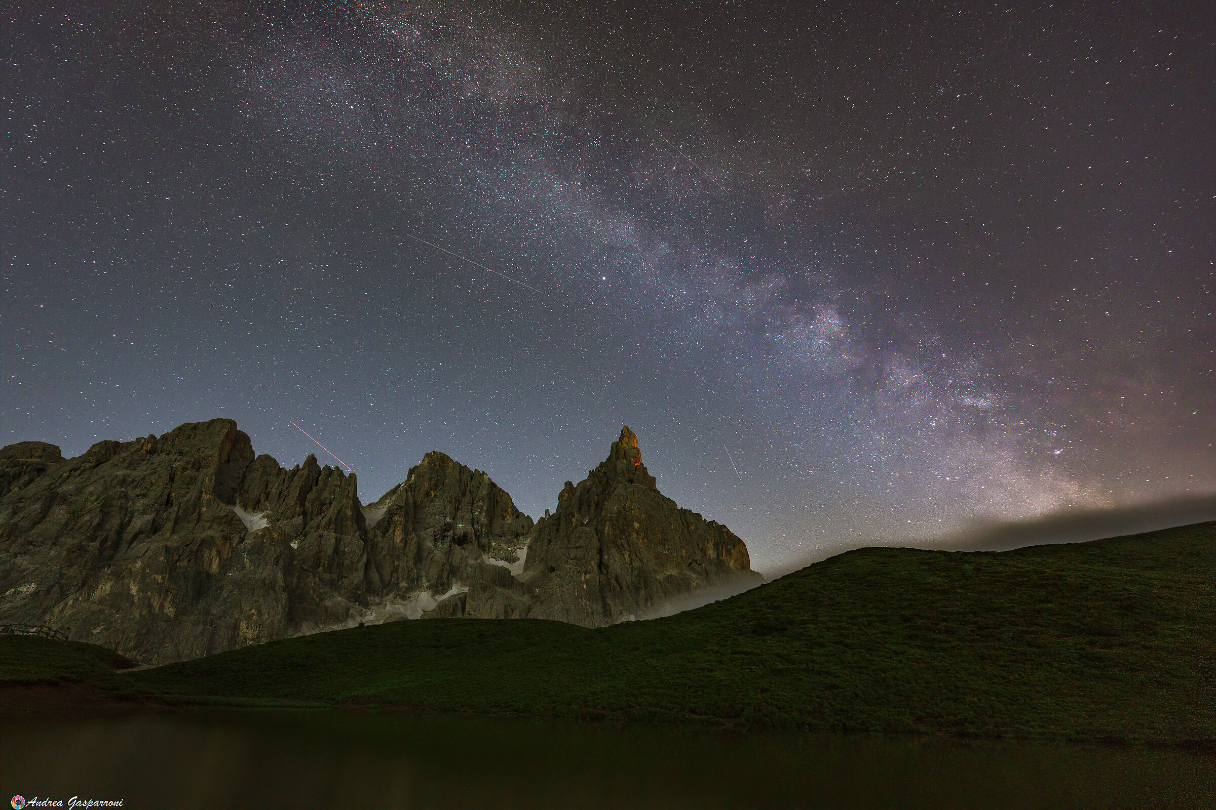 Pale di San Martino da Baita Segantini