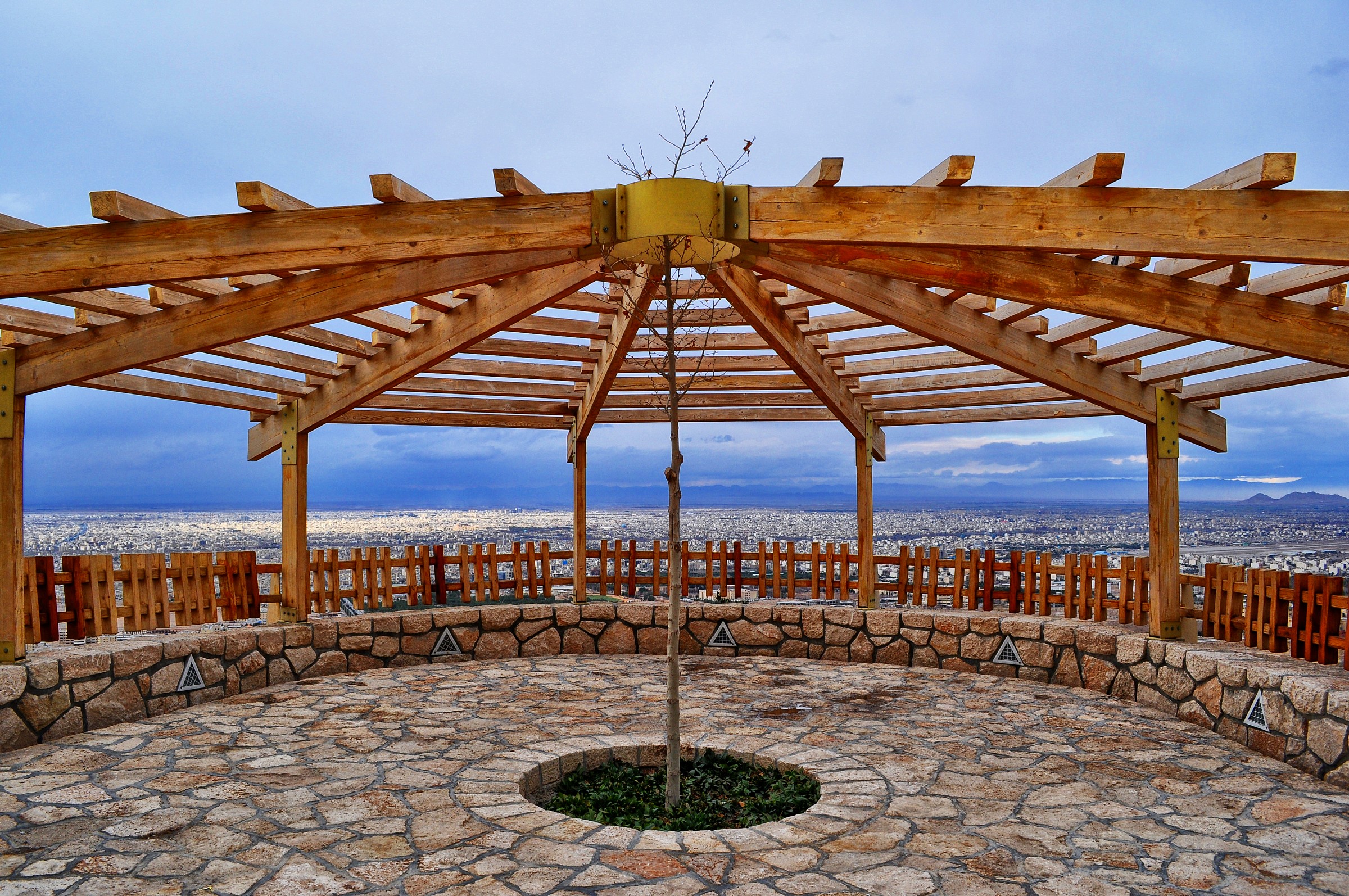 Isfahan-iran soffe montagna