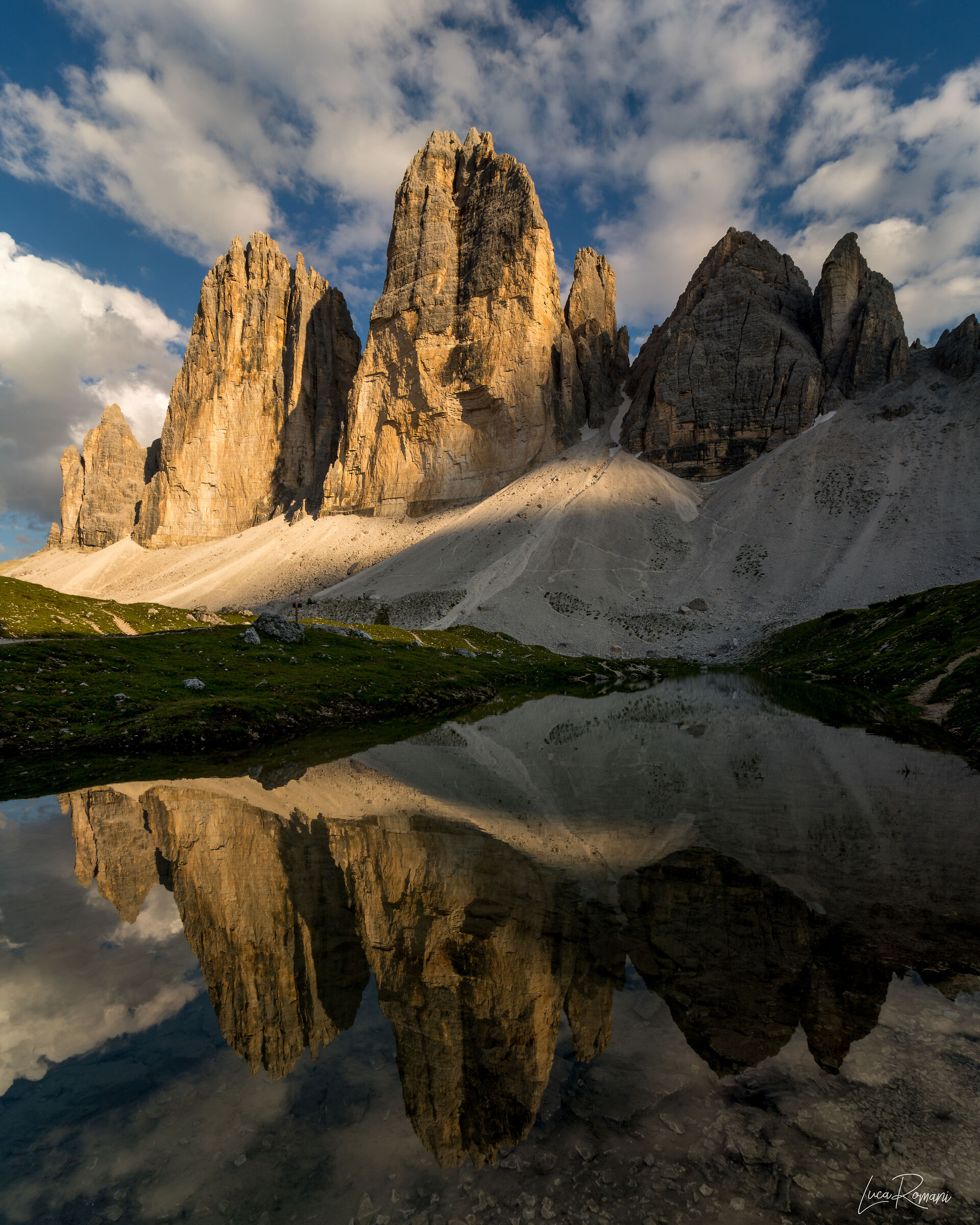 Three lavaredo tops