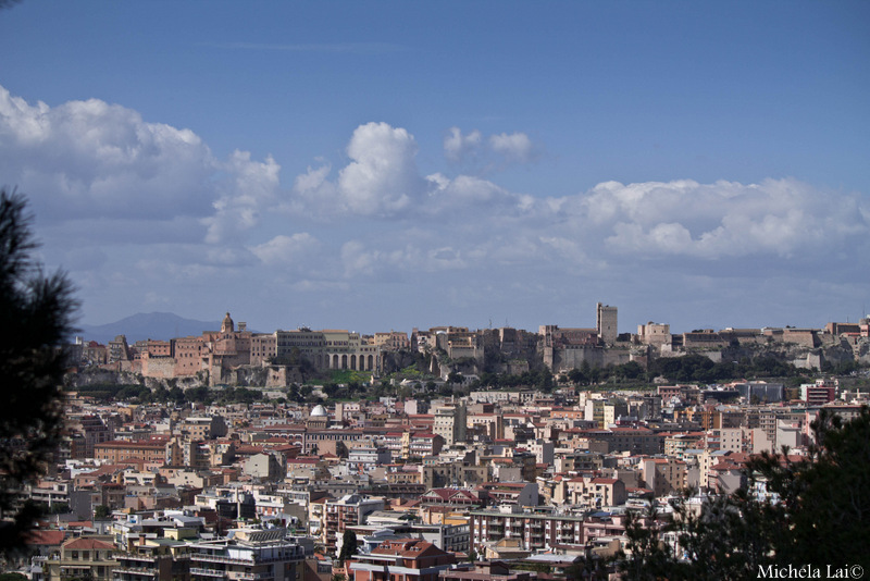 Veduta di Cagliari da Monte Urpinu