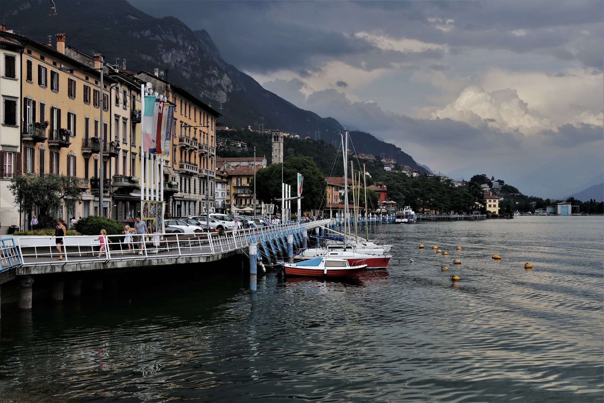 " Lovere " poco prima del temporale