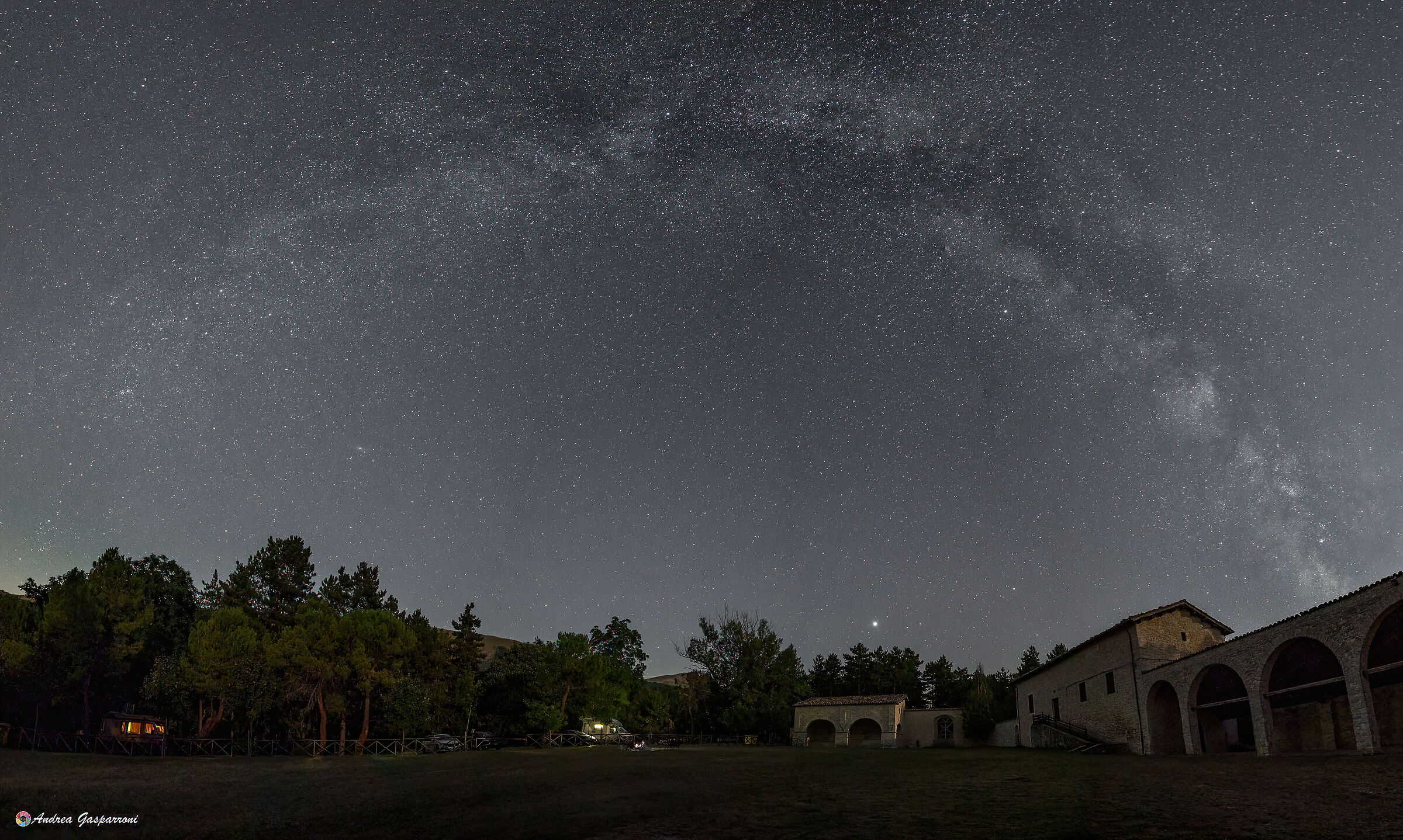 Galactic arch at the Sanctuary of Macereto - Seen (Mc)