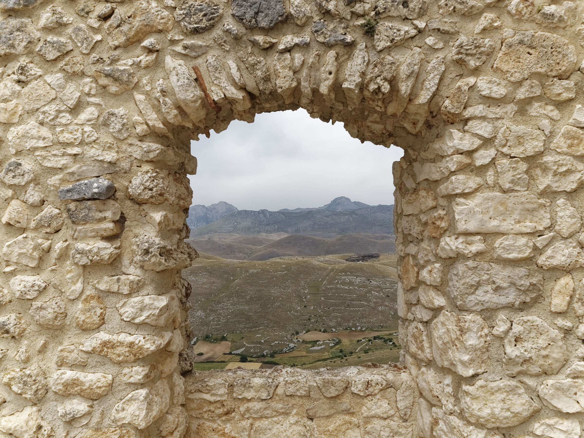View from the window of the guard point