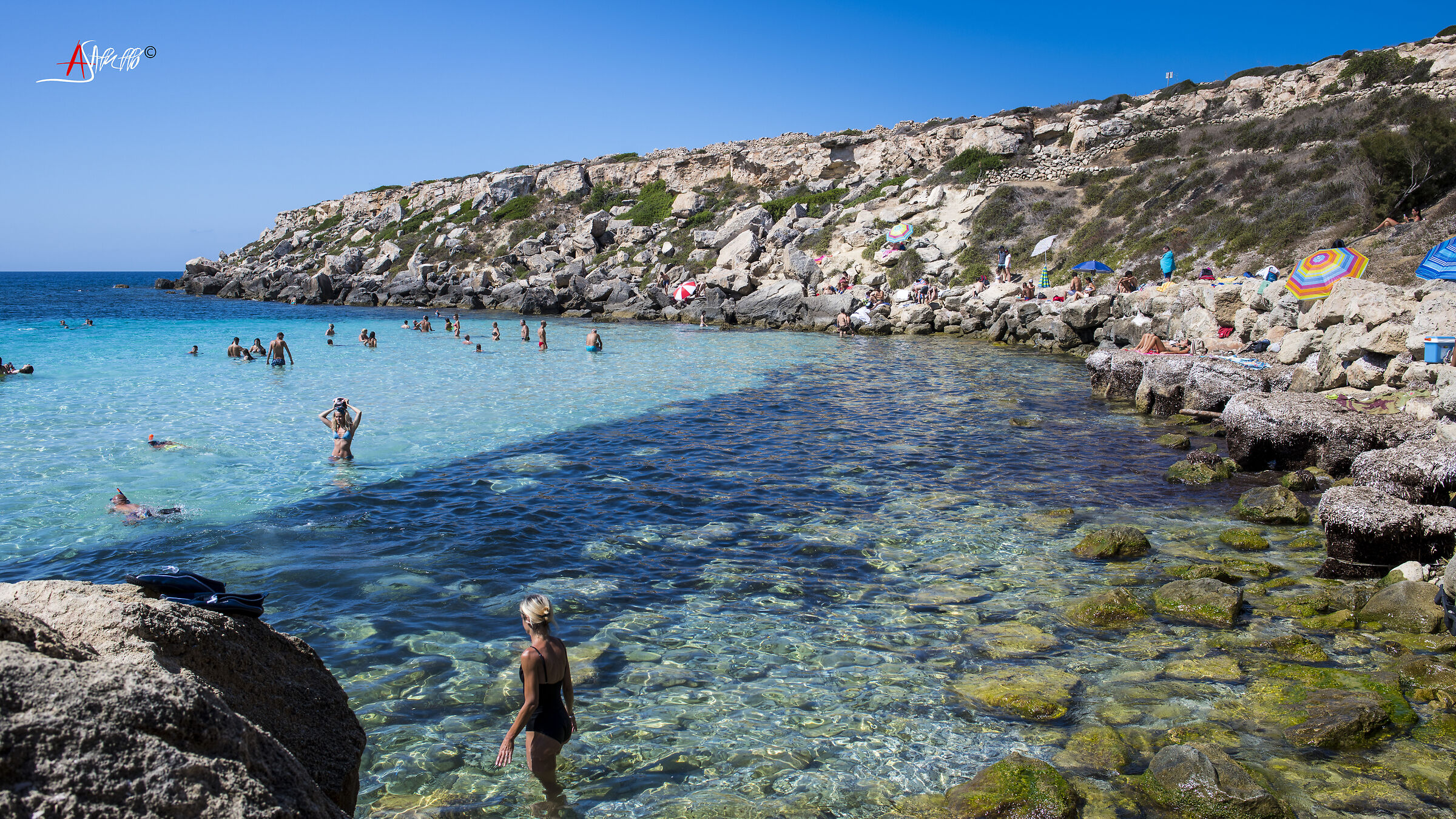 cala azzurra Favignana