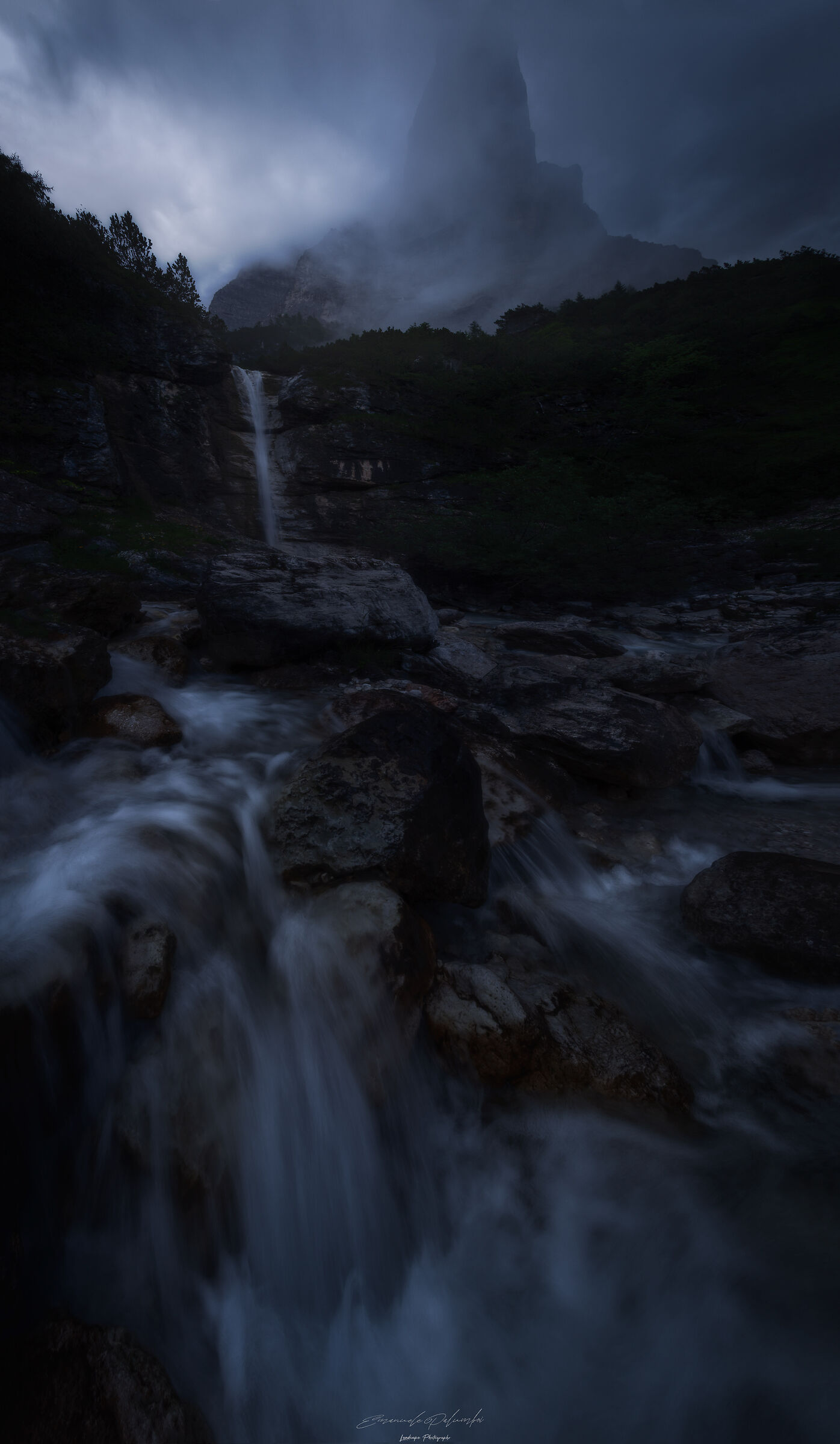 Cascading From Darkness