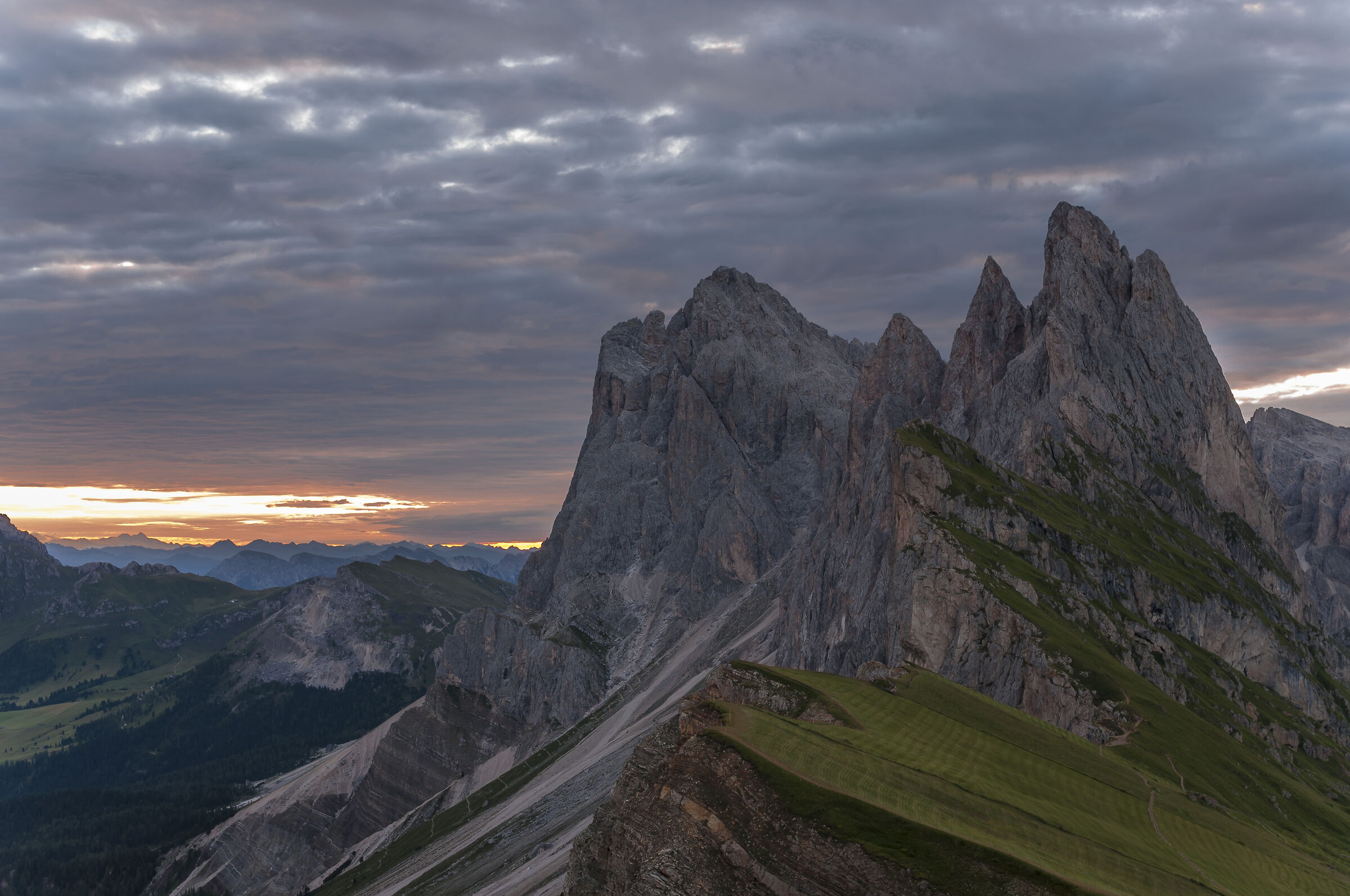 Alba sul Seceda