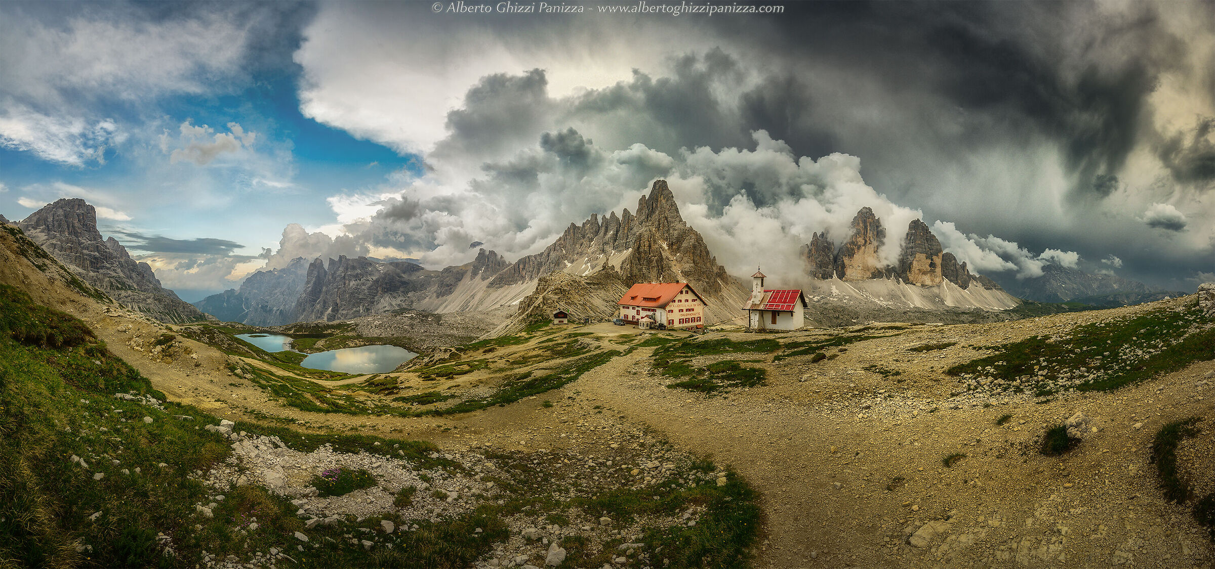 Panoramica alle Tre Cim di Lavaredo
