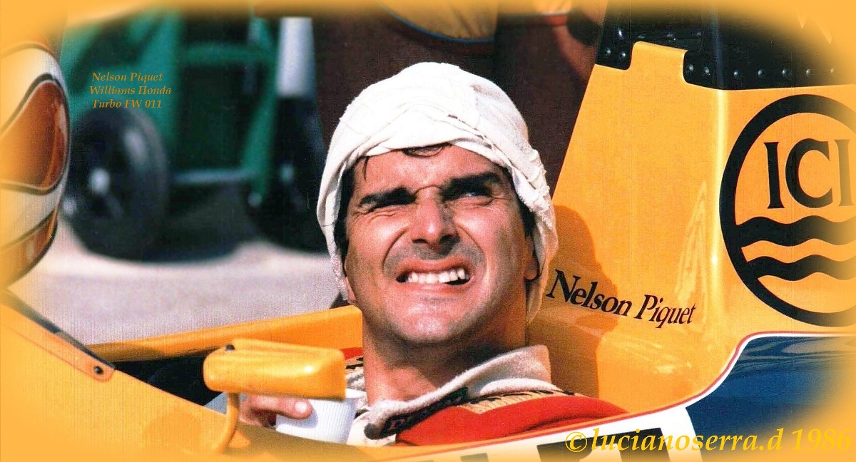 Nelson Piquet - Williams Honda FW 011 - 1986