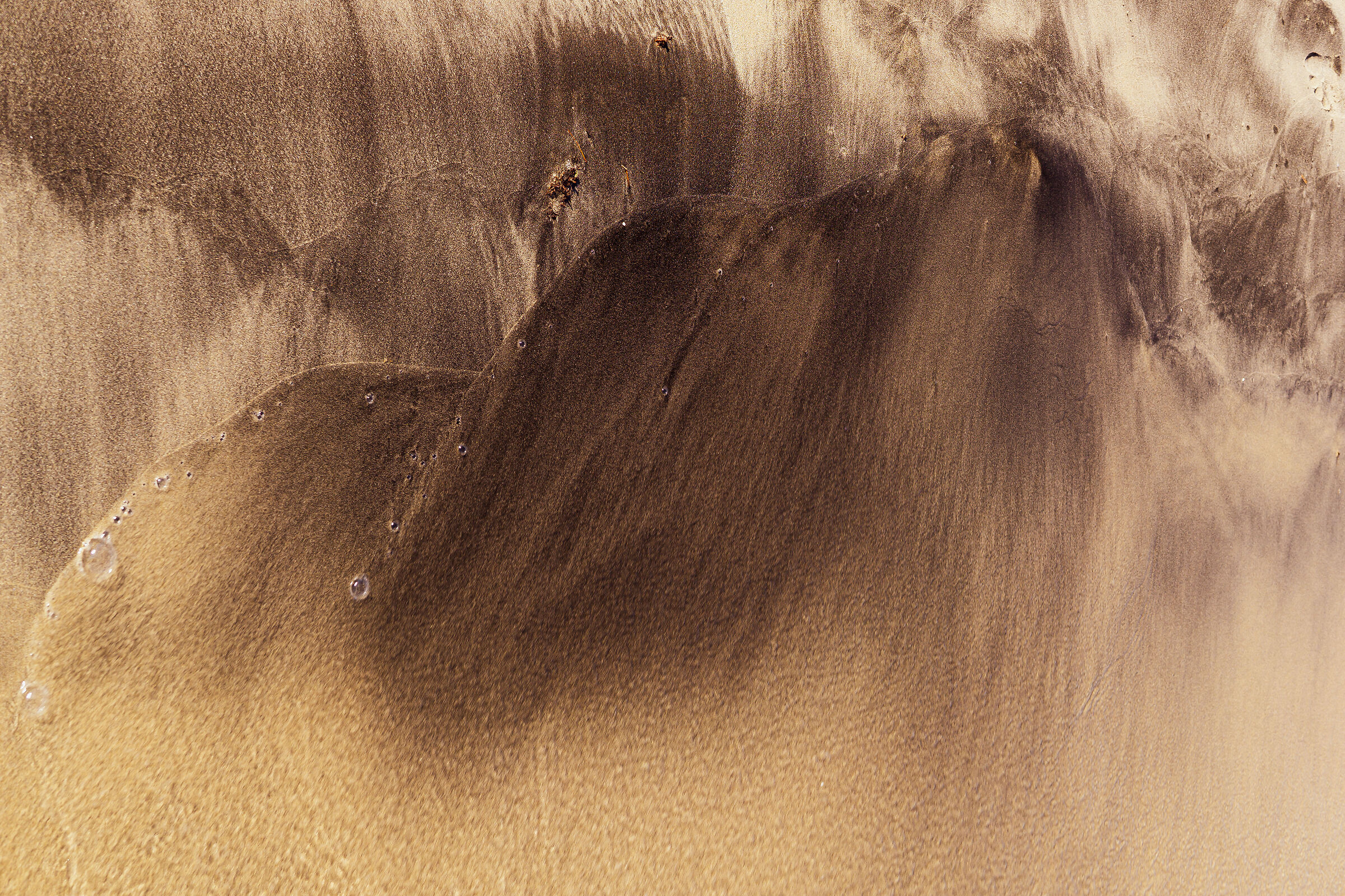 Abstract con sabbia