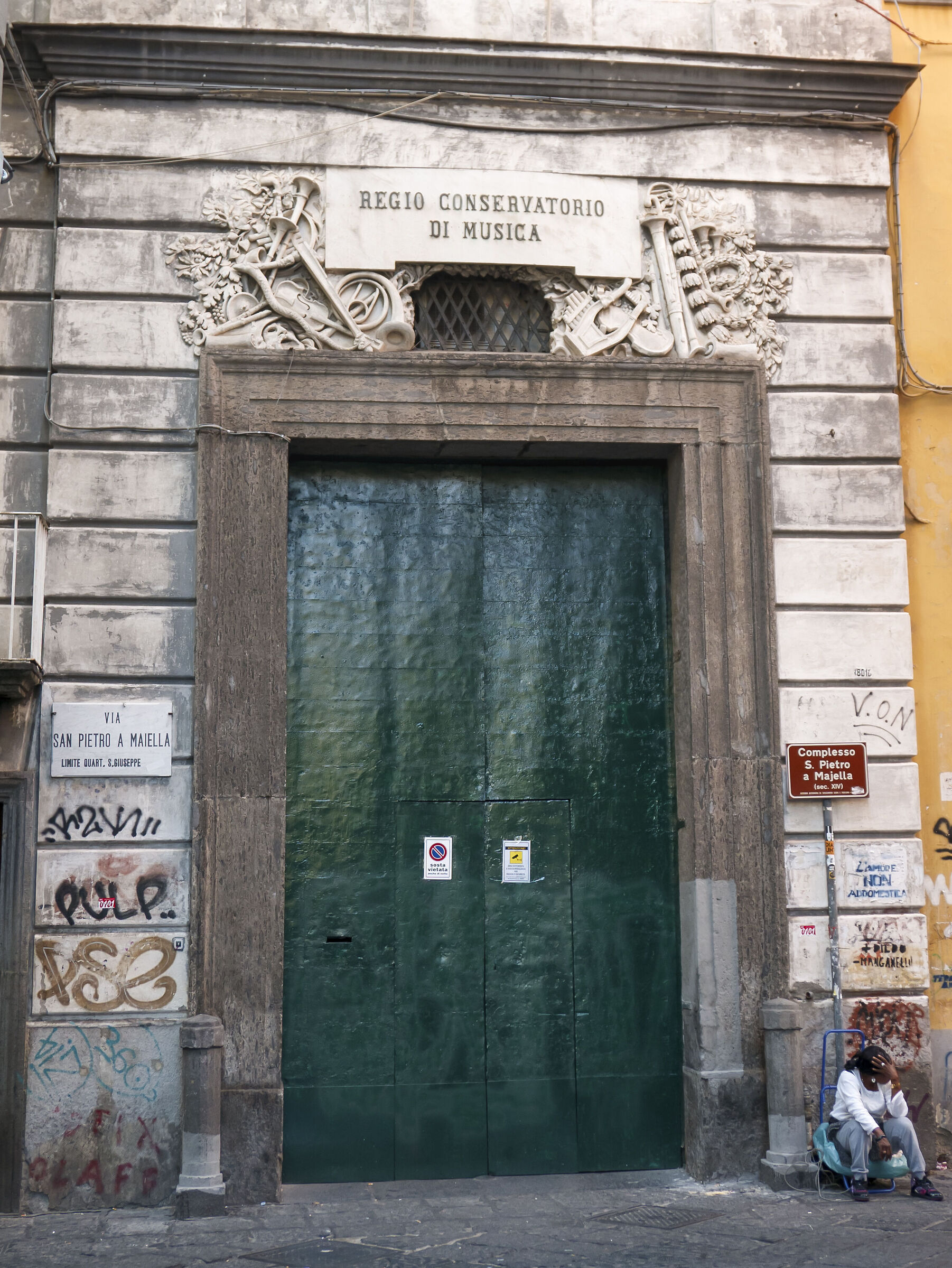 Se entrate qui senza permesso