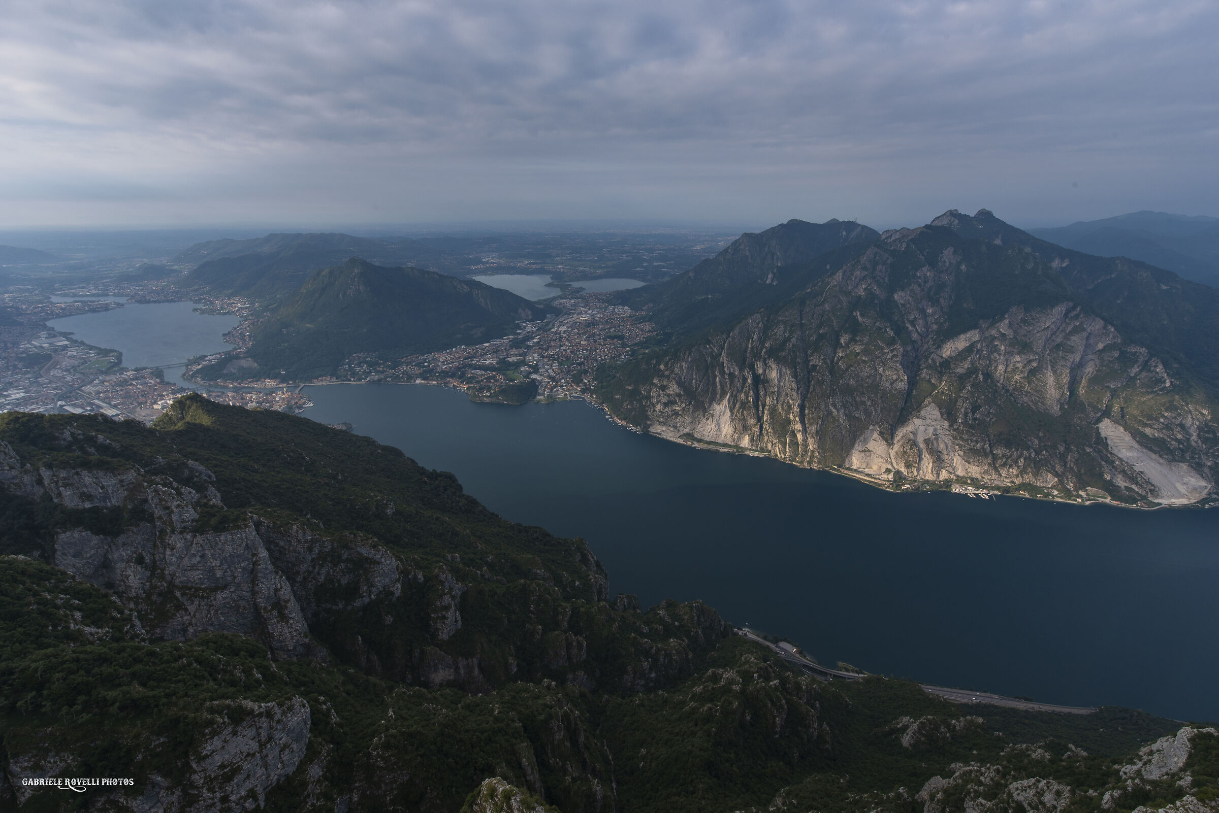 a look from the belvedere of piani dei Resinelli