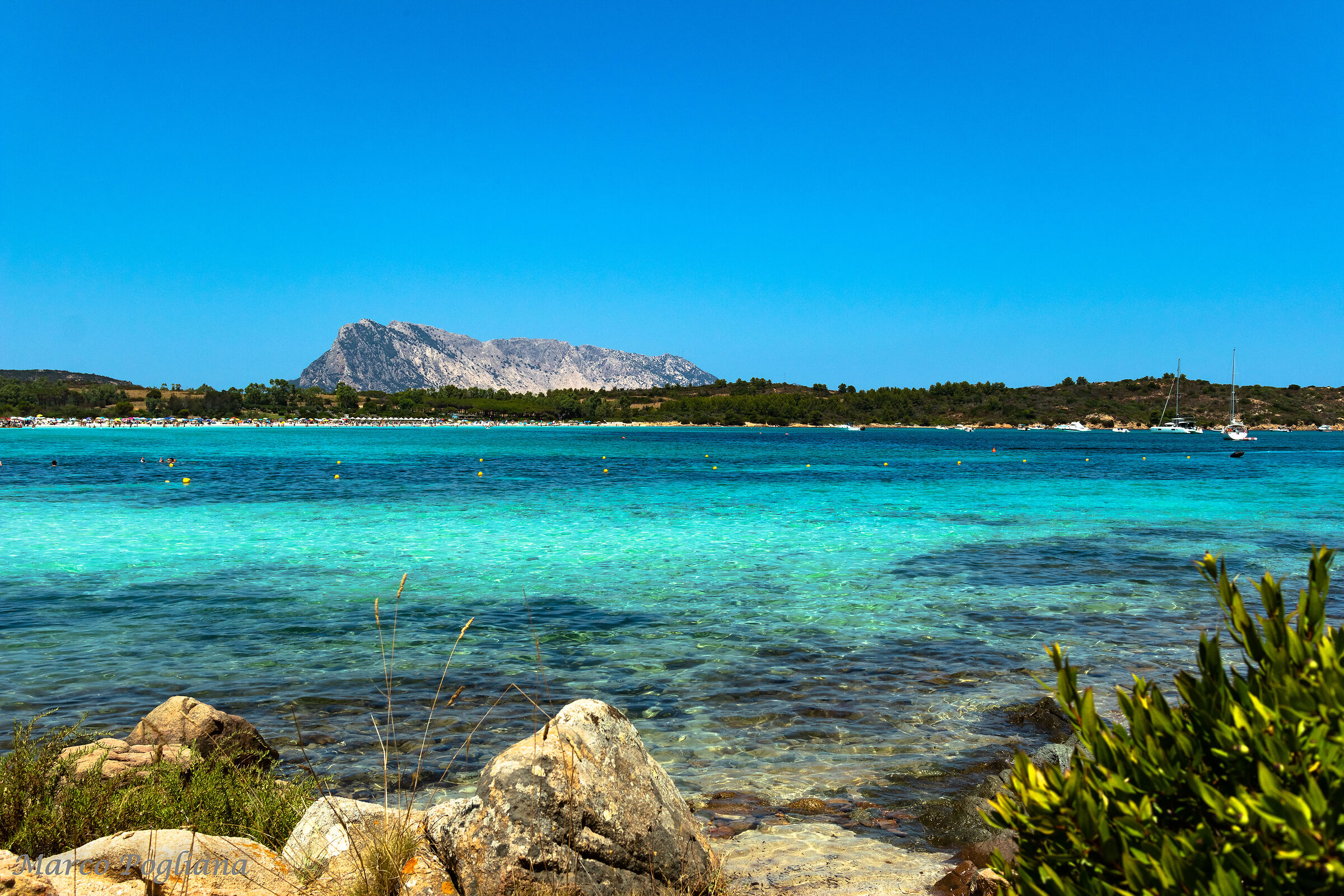 Tavolara from Cala Brandinchi