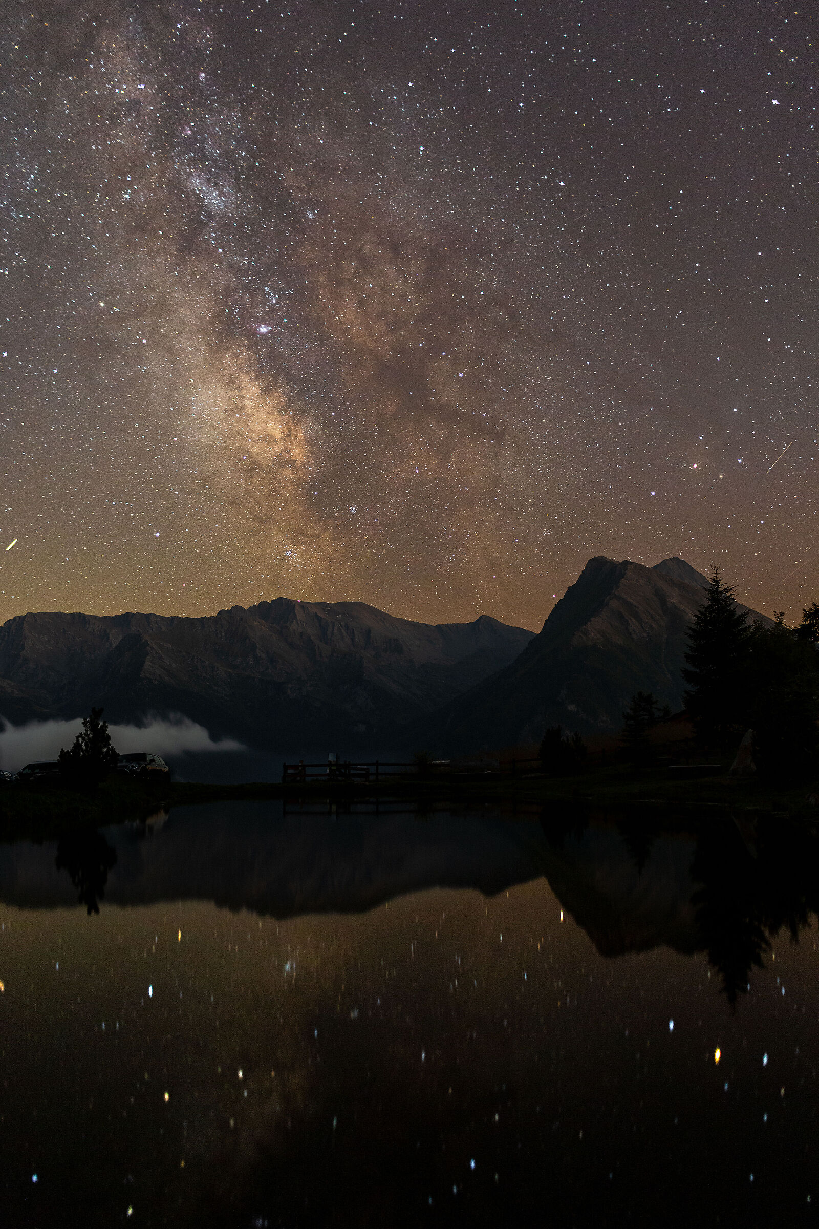 Milky Way at The Lake of frogs