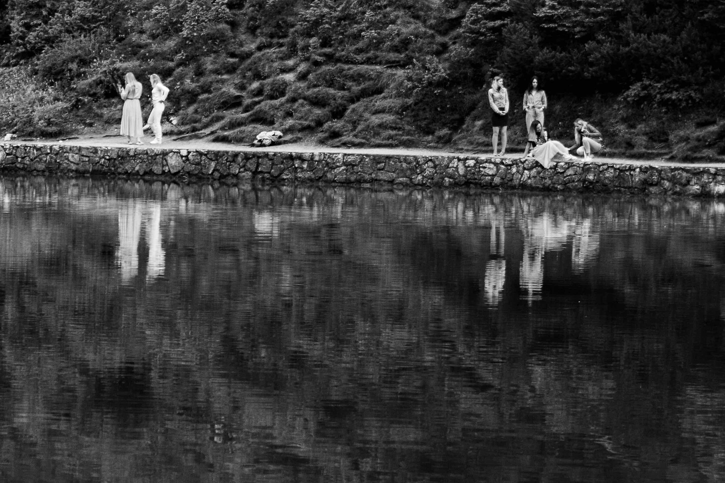 "Models" On Lake BW