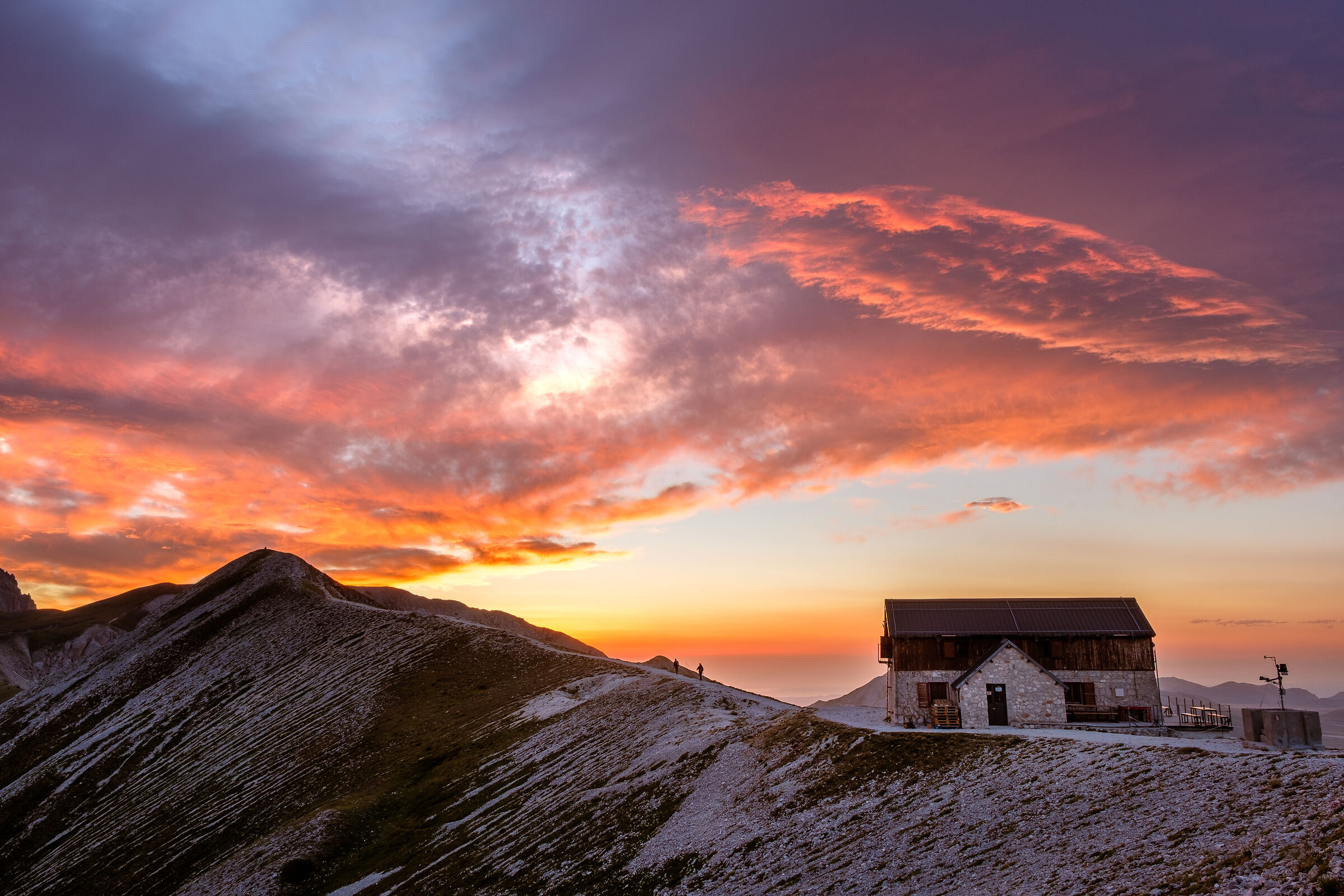 Alba indimenticabile sul Duca degli Abruzzi