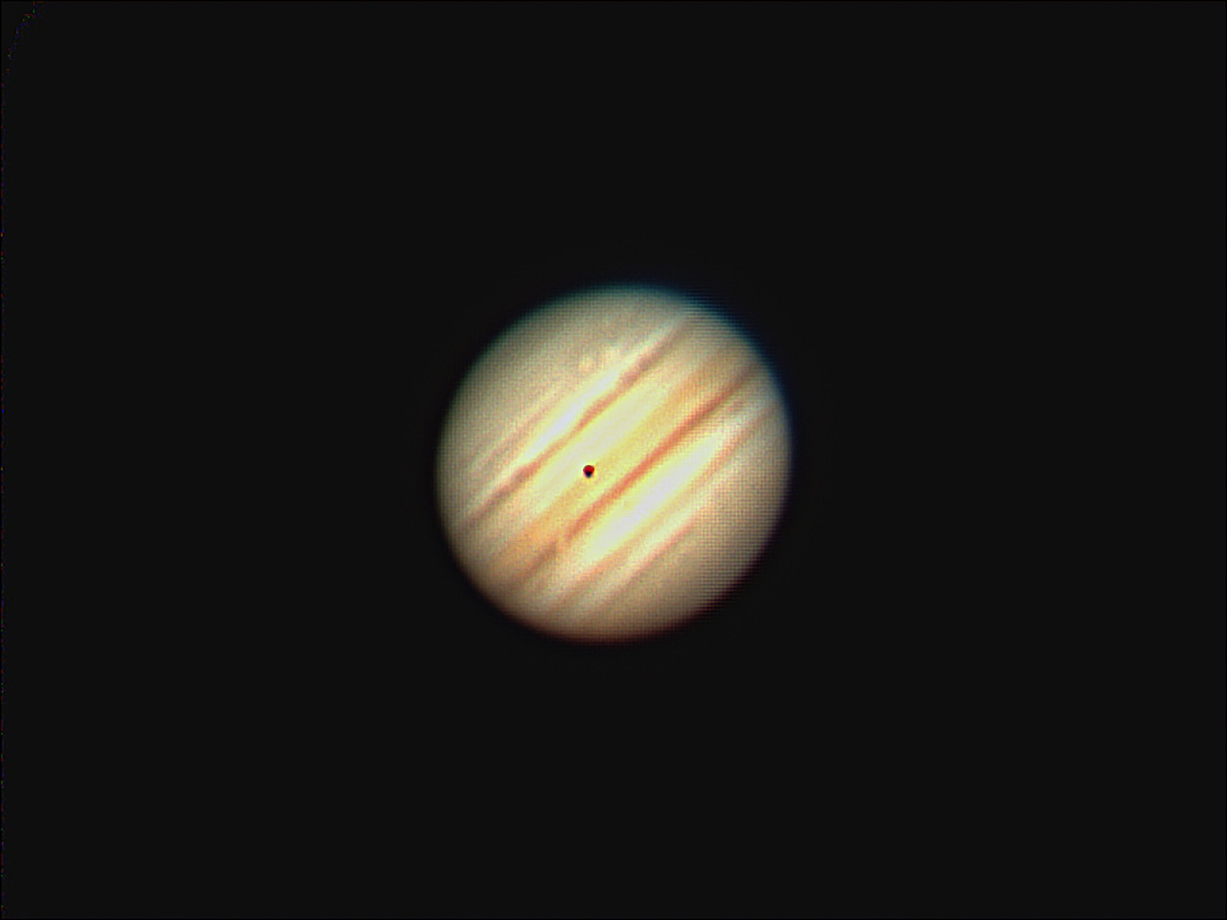 Jupiter, transit of the IO 1 satellite