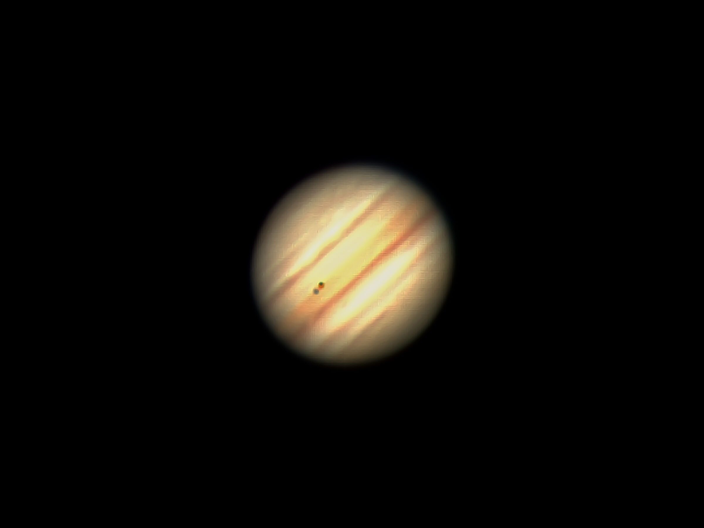 Jupiter, transit of the IO 2 satellite