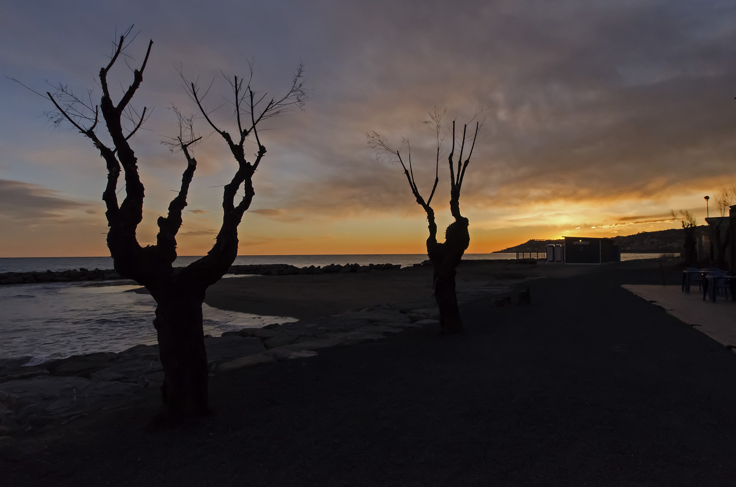 Scheletri al tramonto