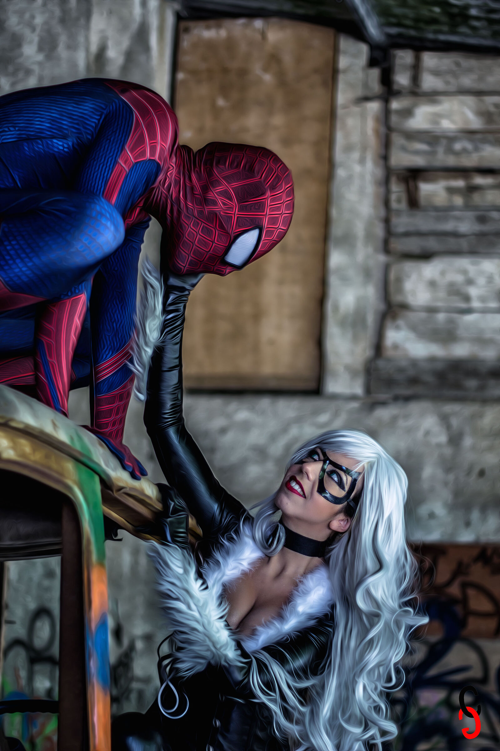 Spiderman e Black Cat