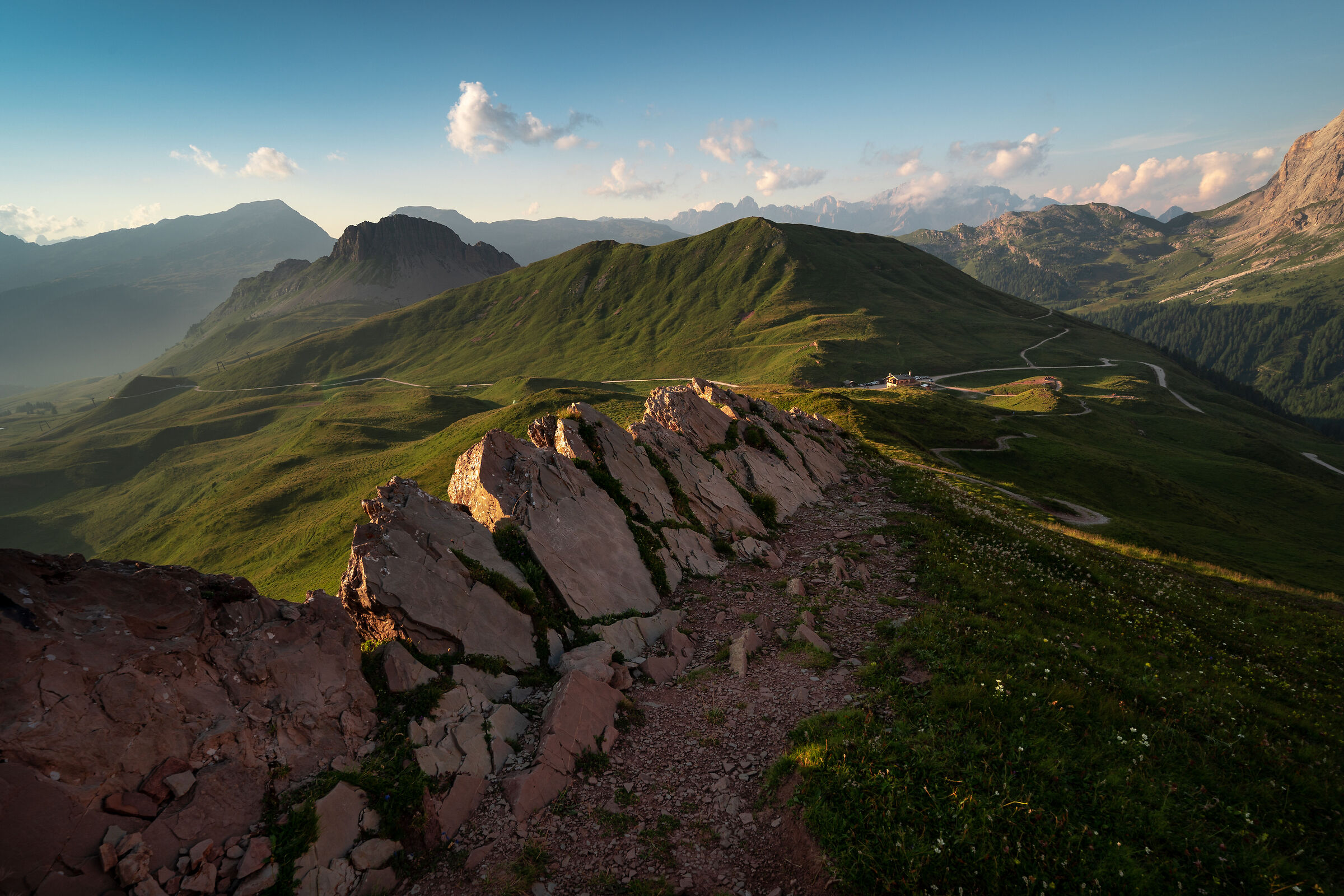 Baita Segantini from above