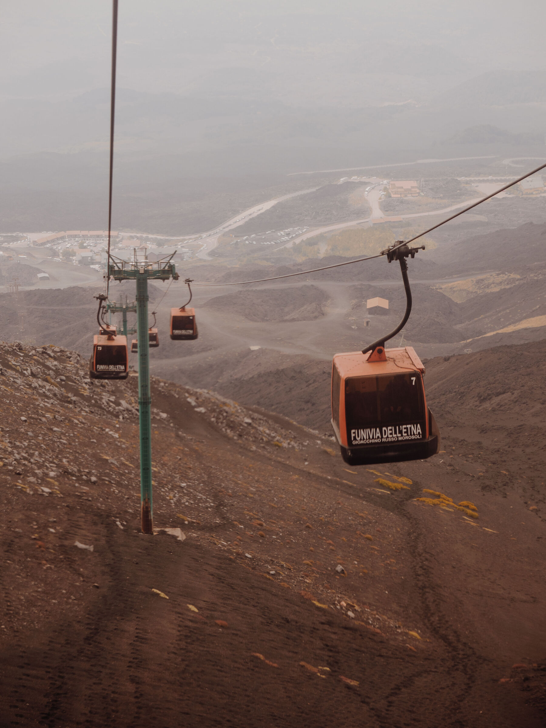 Funivia sull'Etna