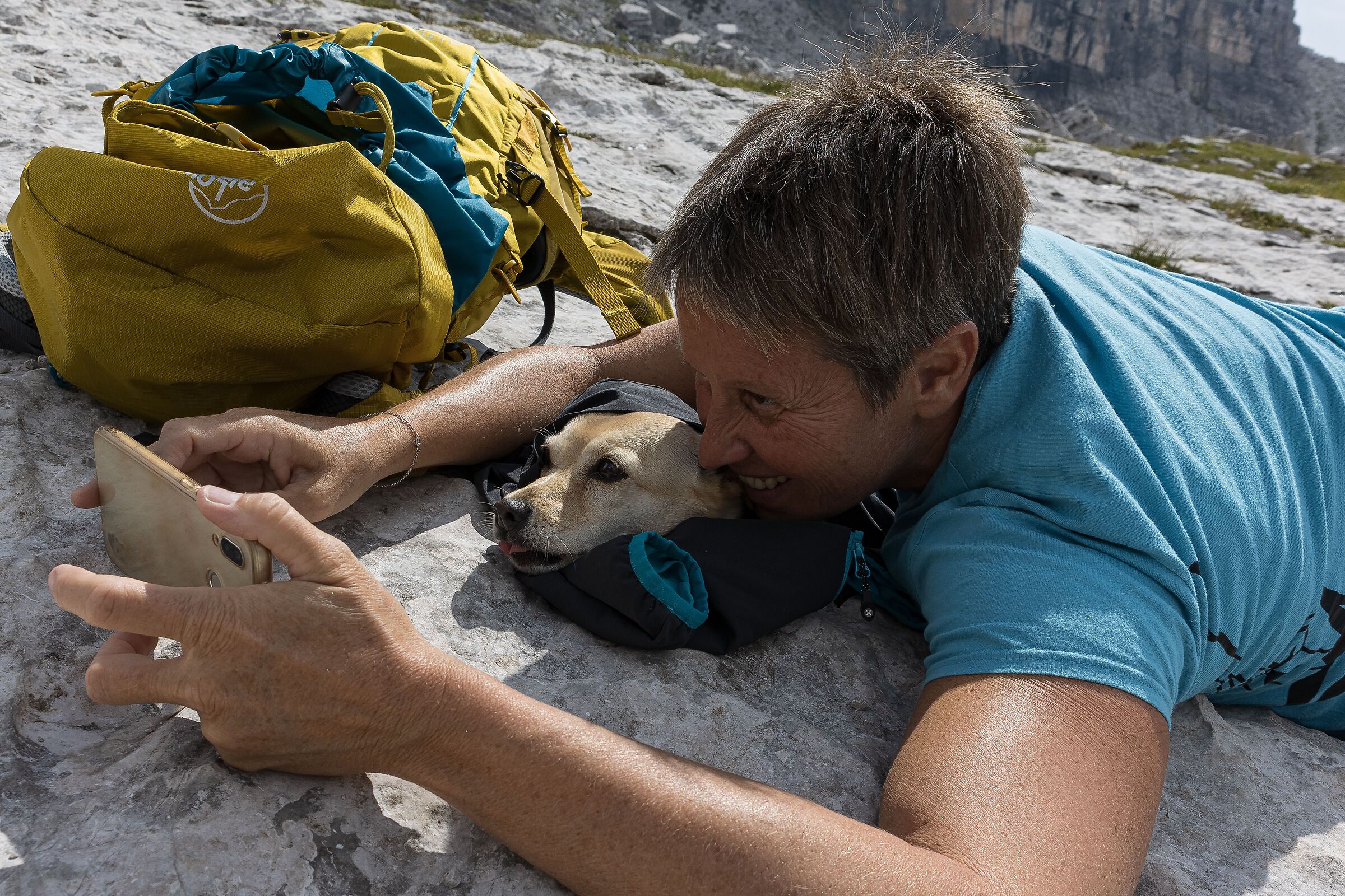 Dolomiti di Brenta, selfie riscaldanti