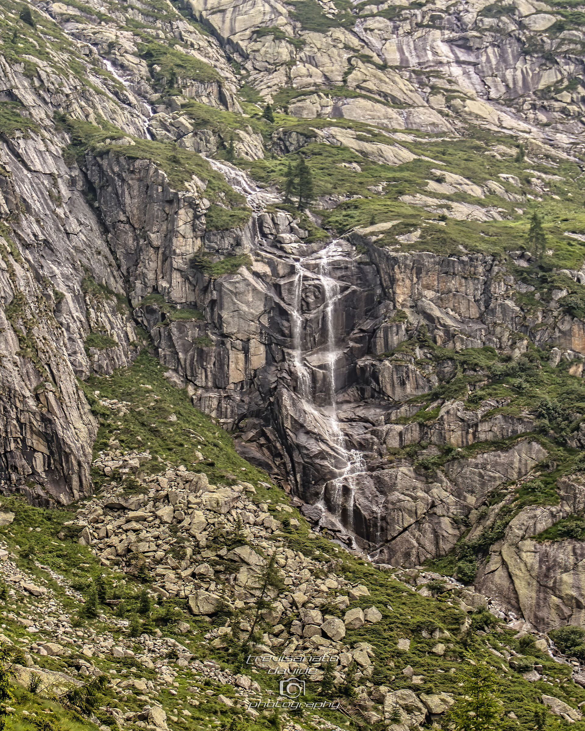 Waterfall of the Grigno stream