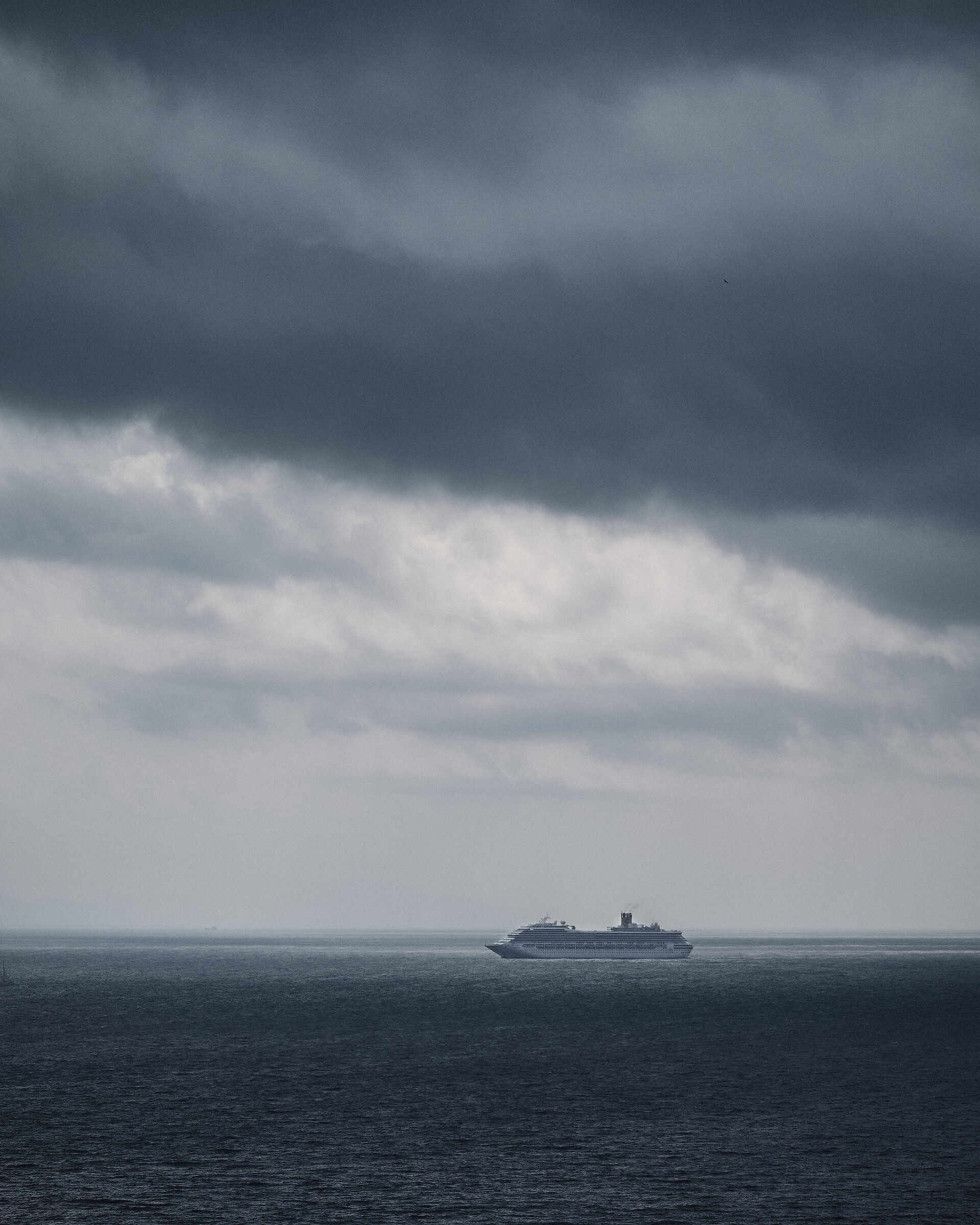 Storm on the ship