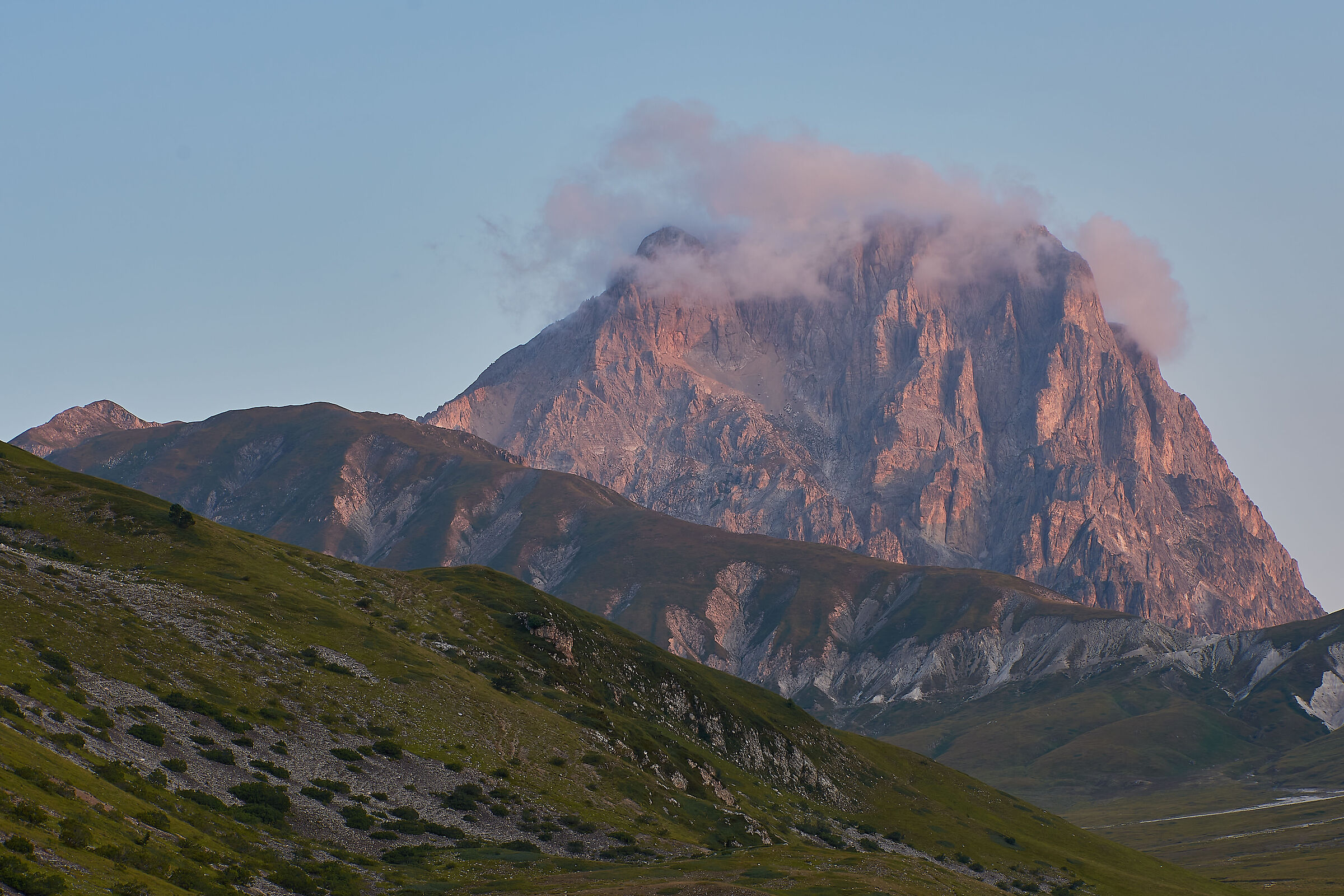 Sunrise over the Great Horn