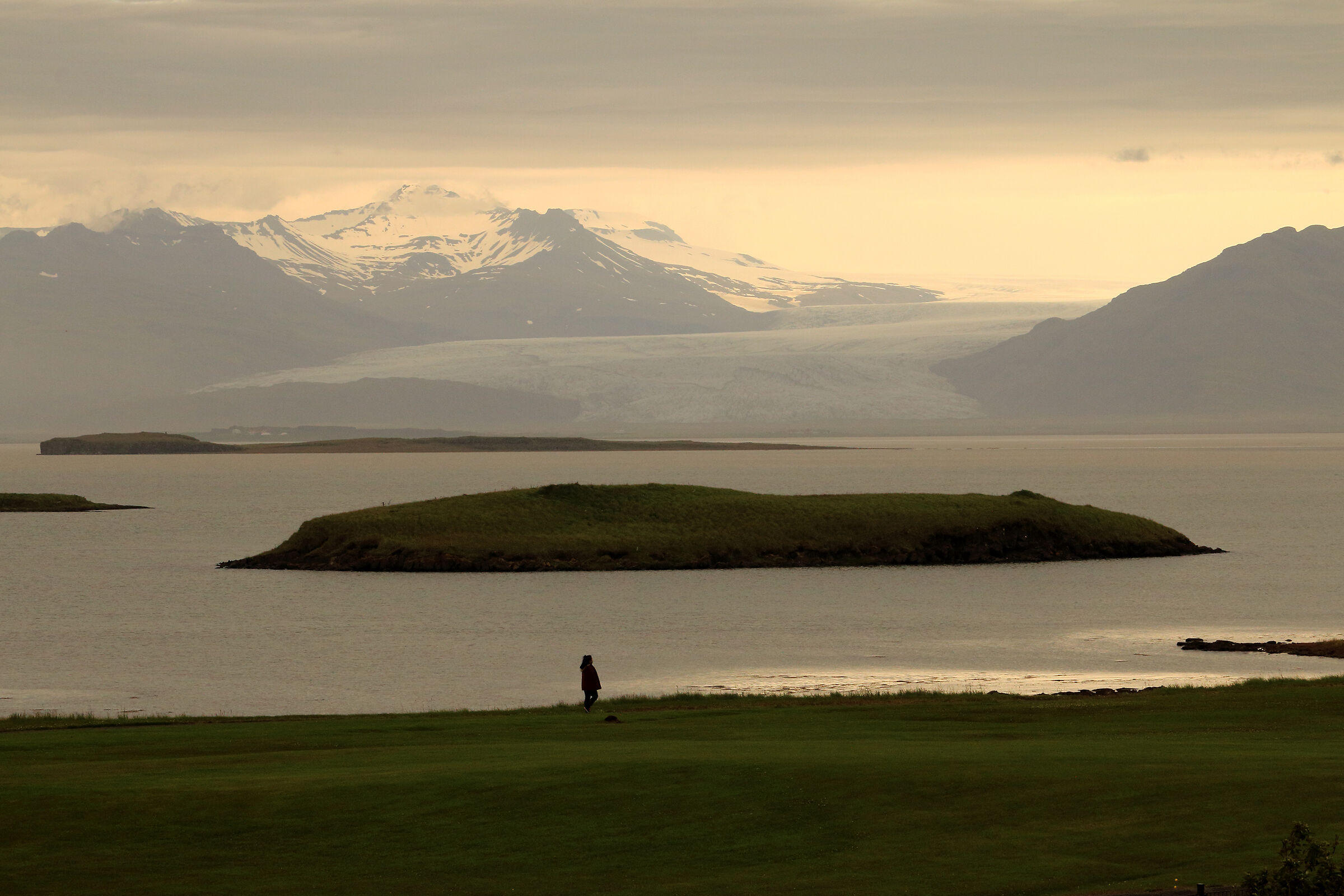 Il Vatnajökull  -da Hofn-