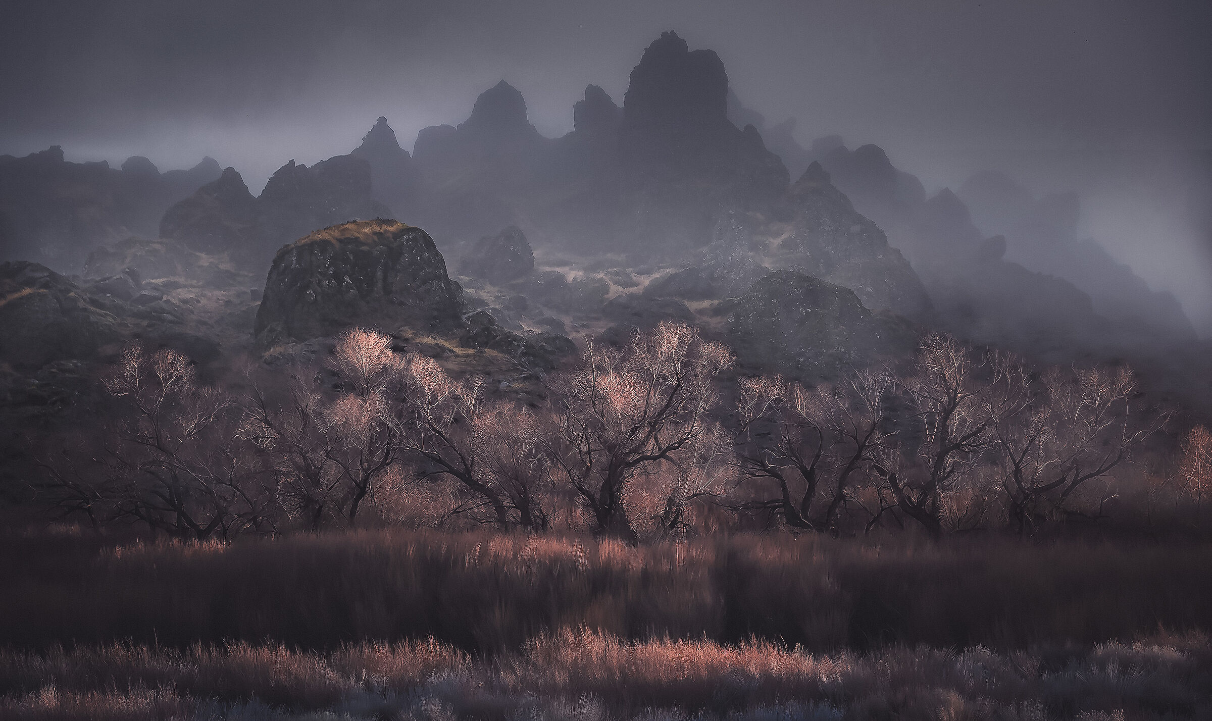 Hill fog