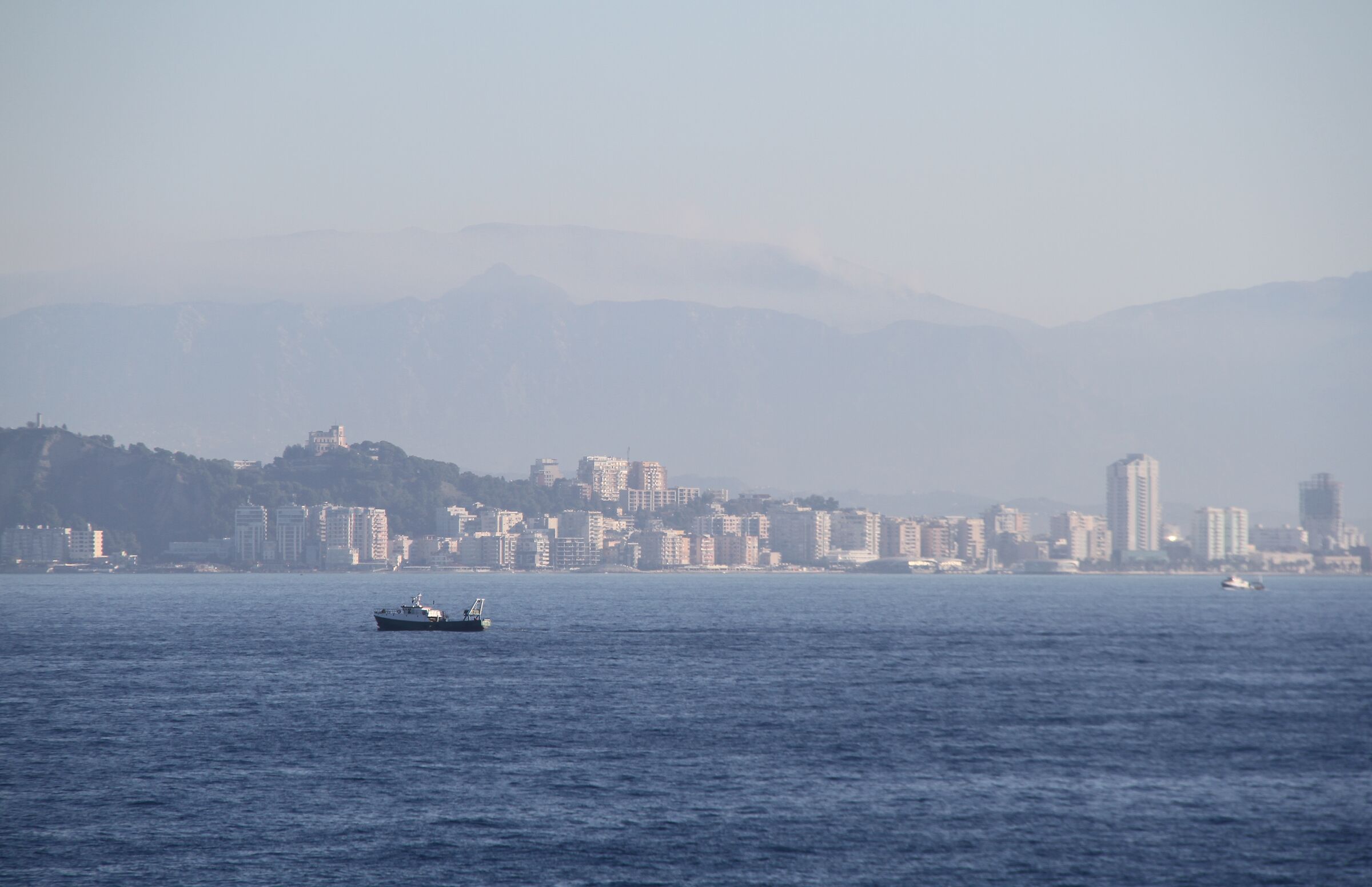 Durres from the sea