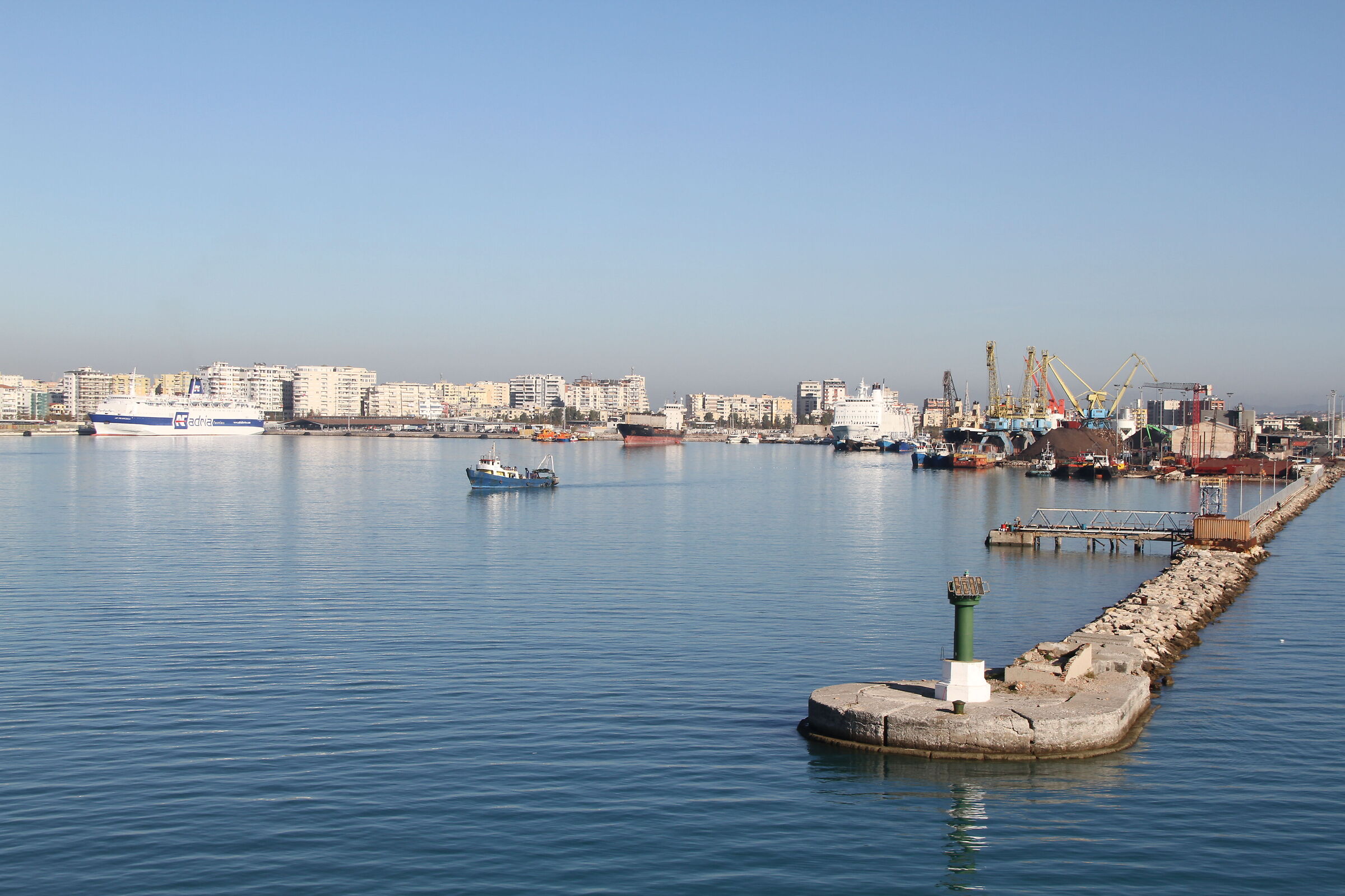 Durres harbour