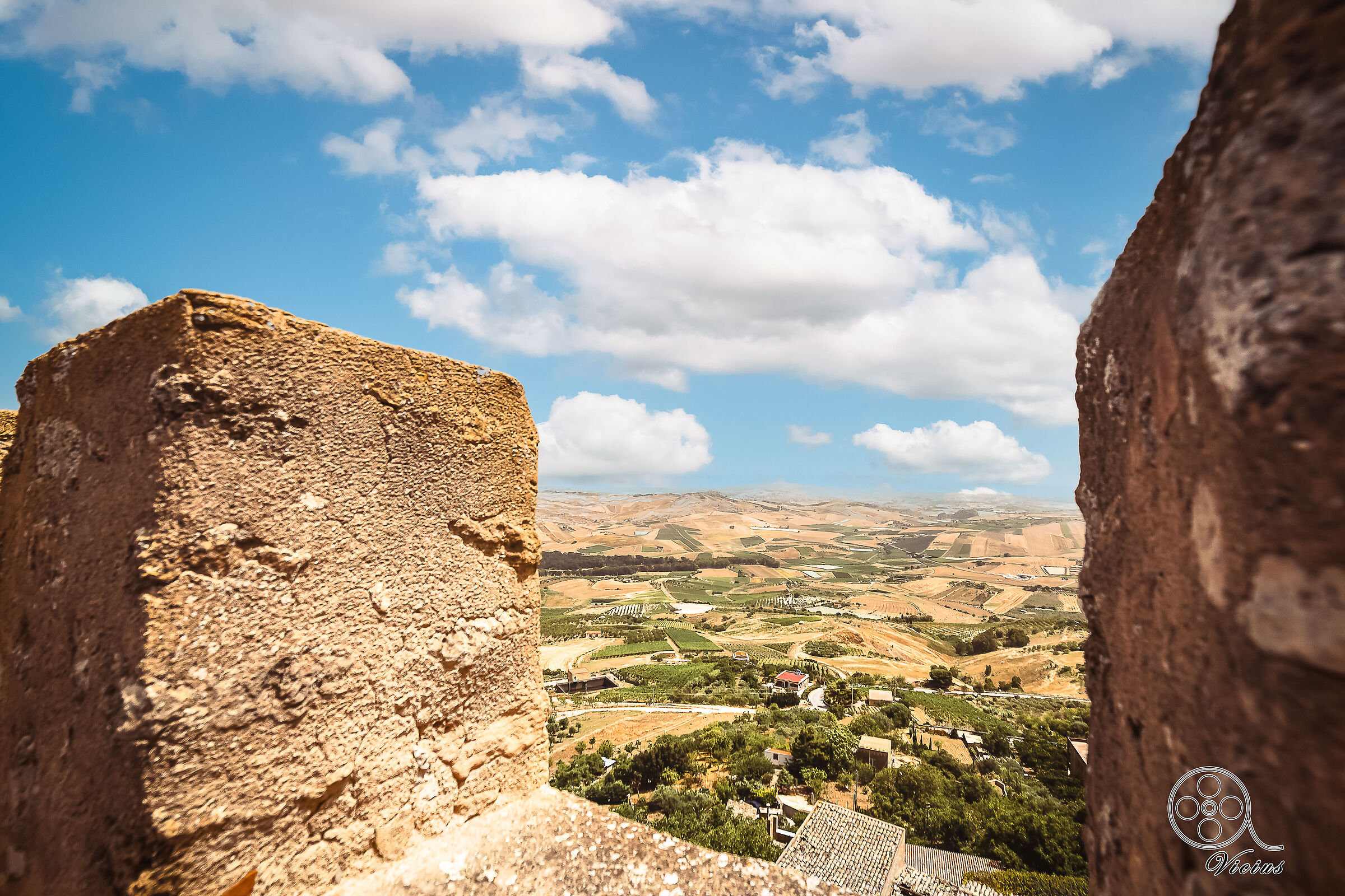 Il panorama dalla torretta