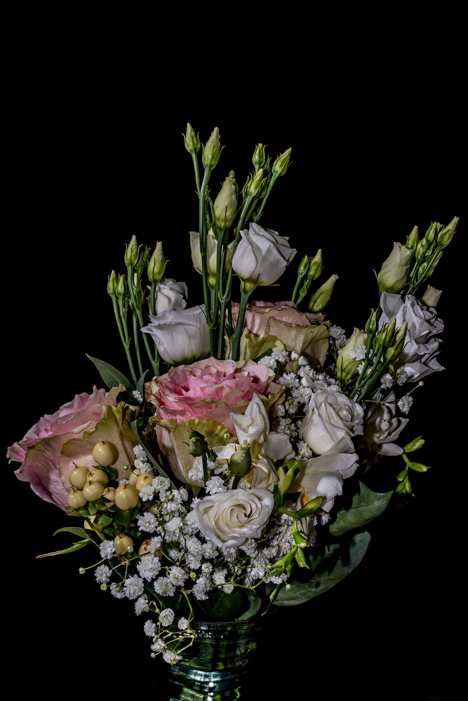 Composition of flowers