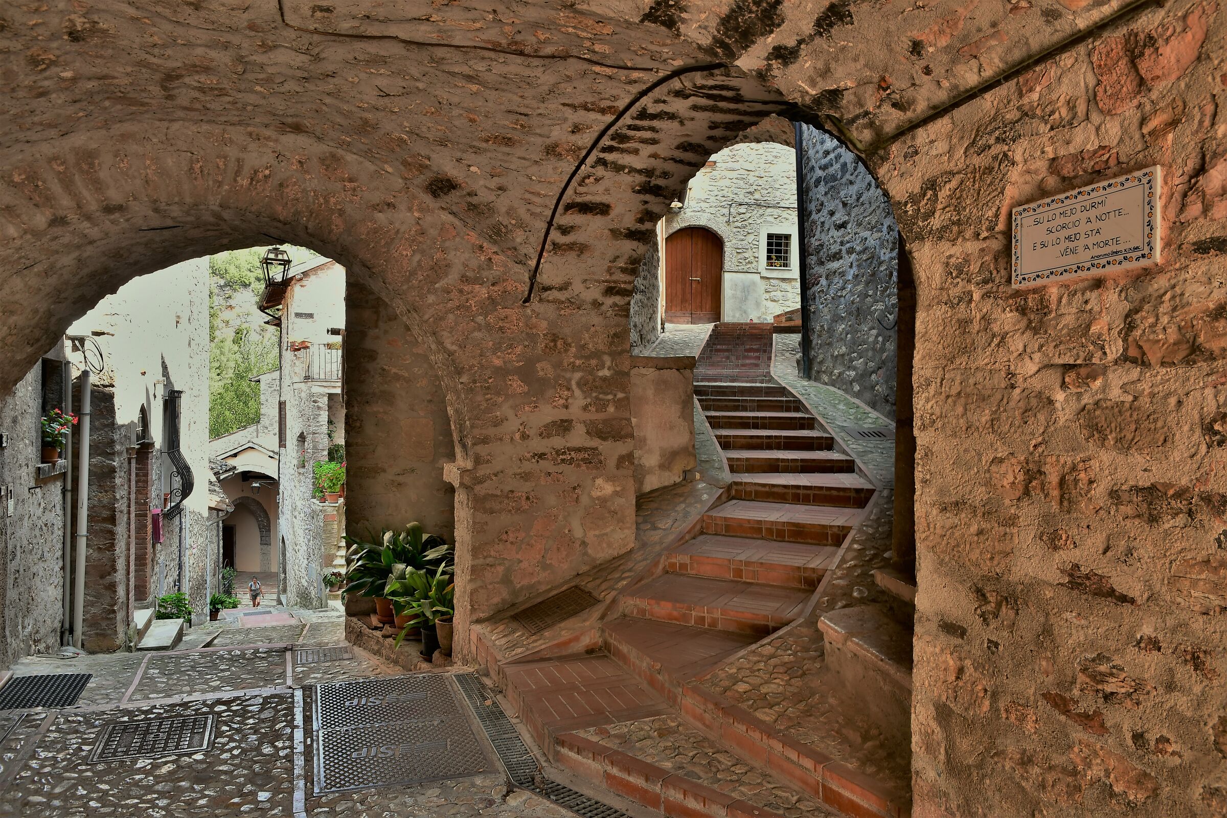 il borgo di Scheggino.