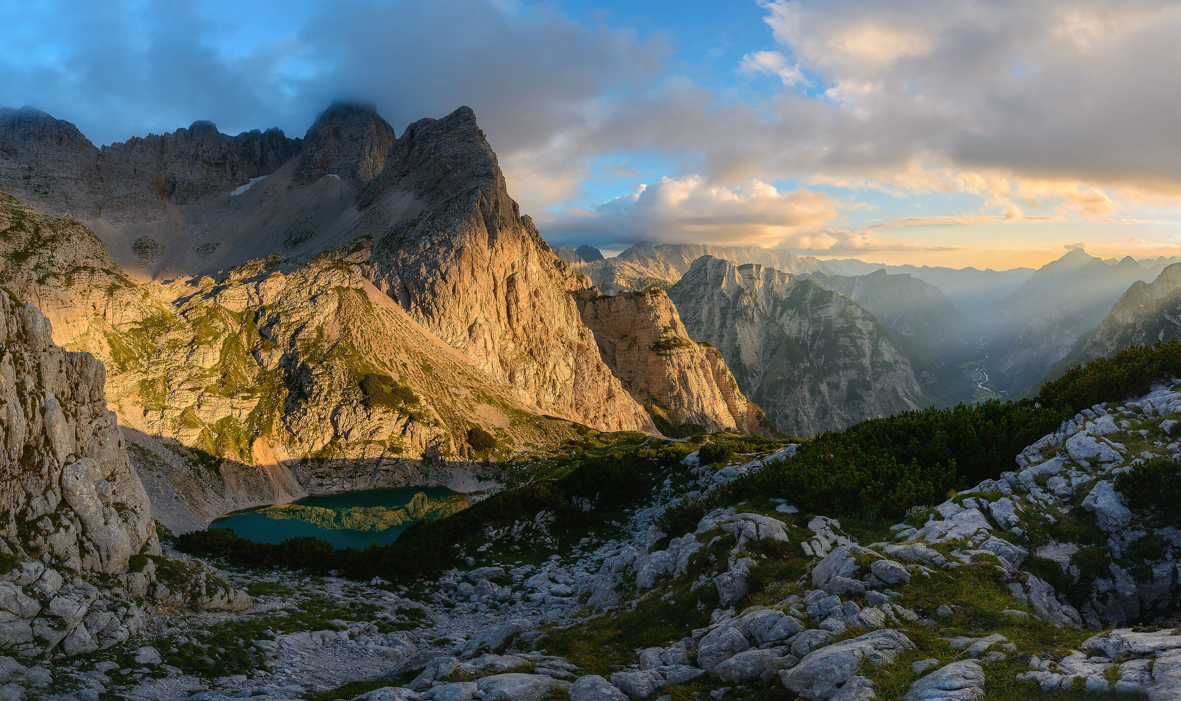 In alto nelle Alpi Giulie