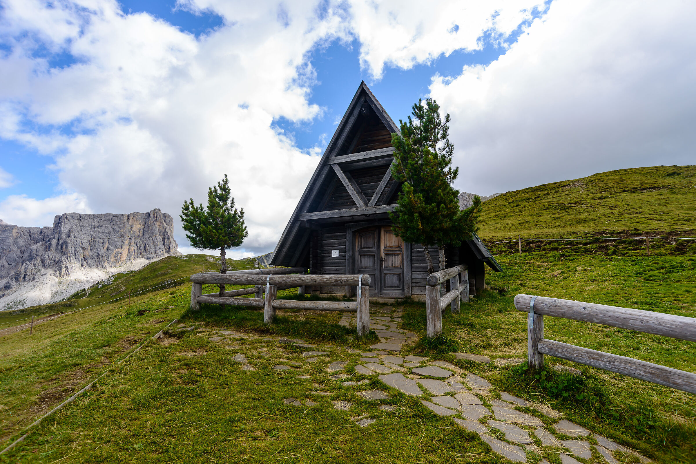 Alpine church