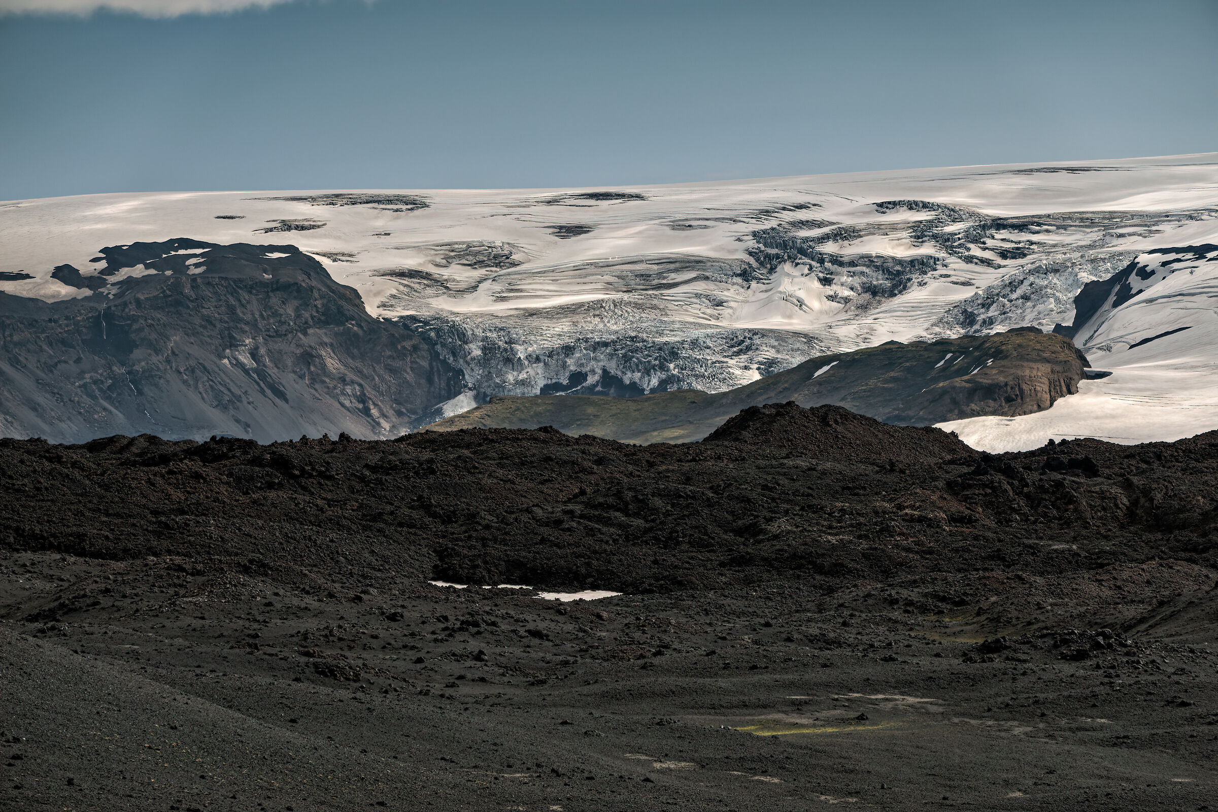 Eyjafjallajökull Cratere