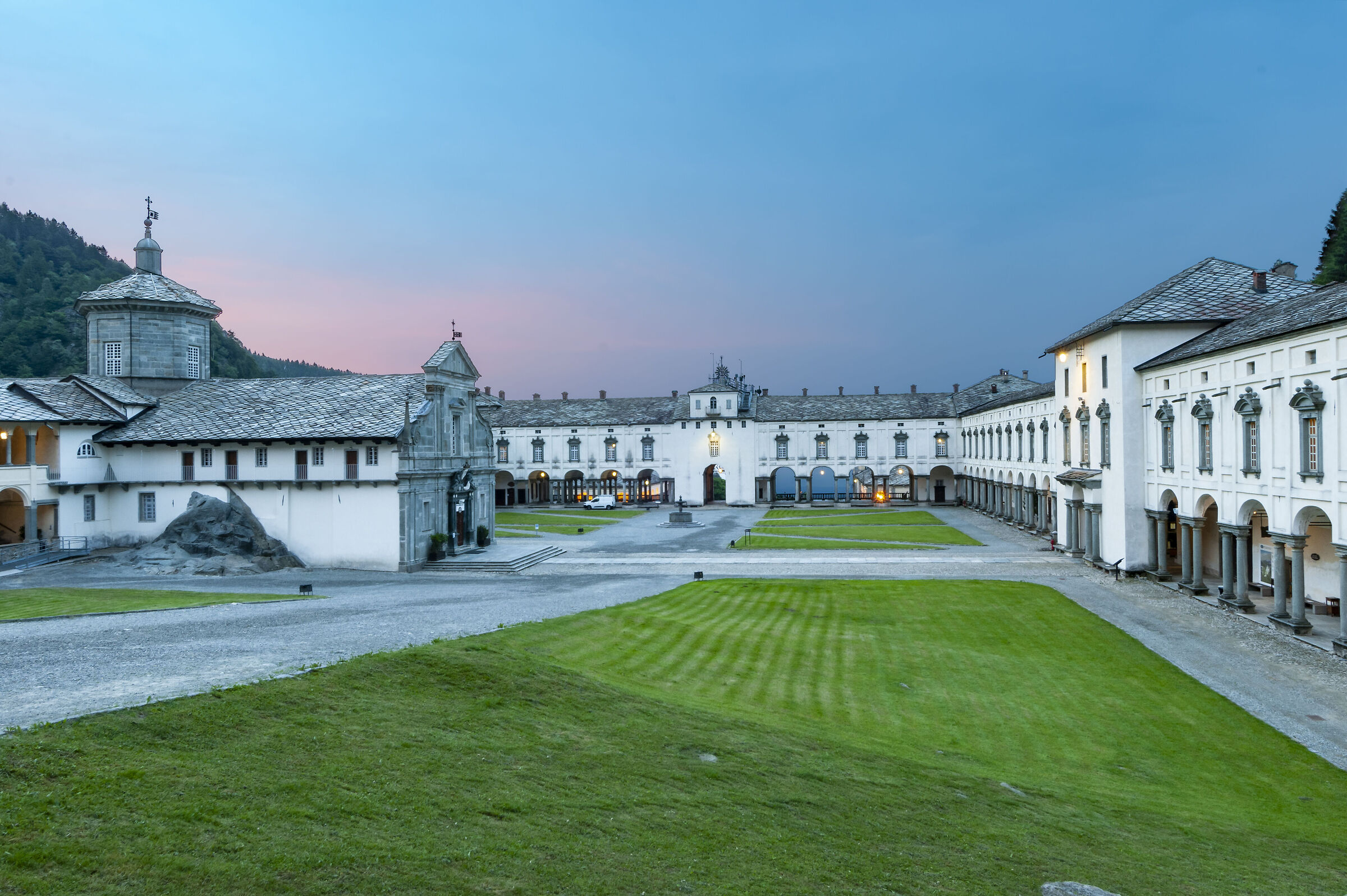 Alba al Santuario di Oropa