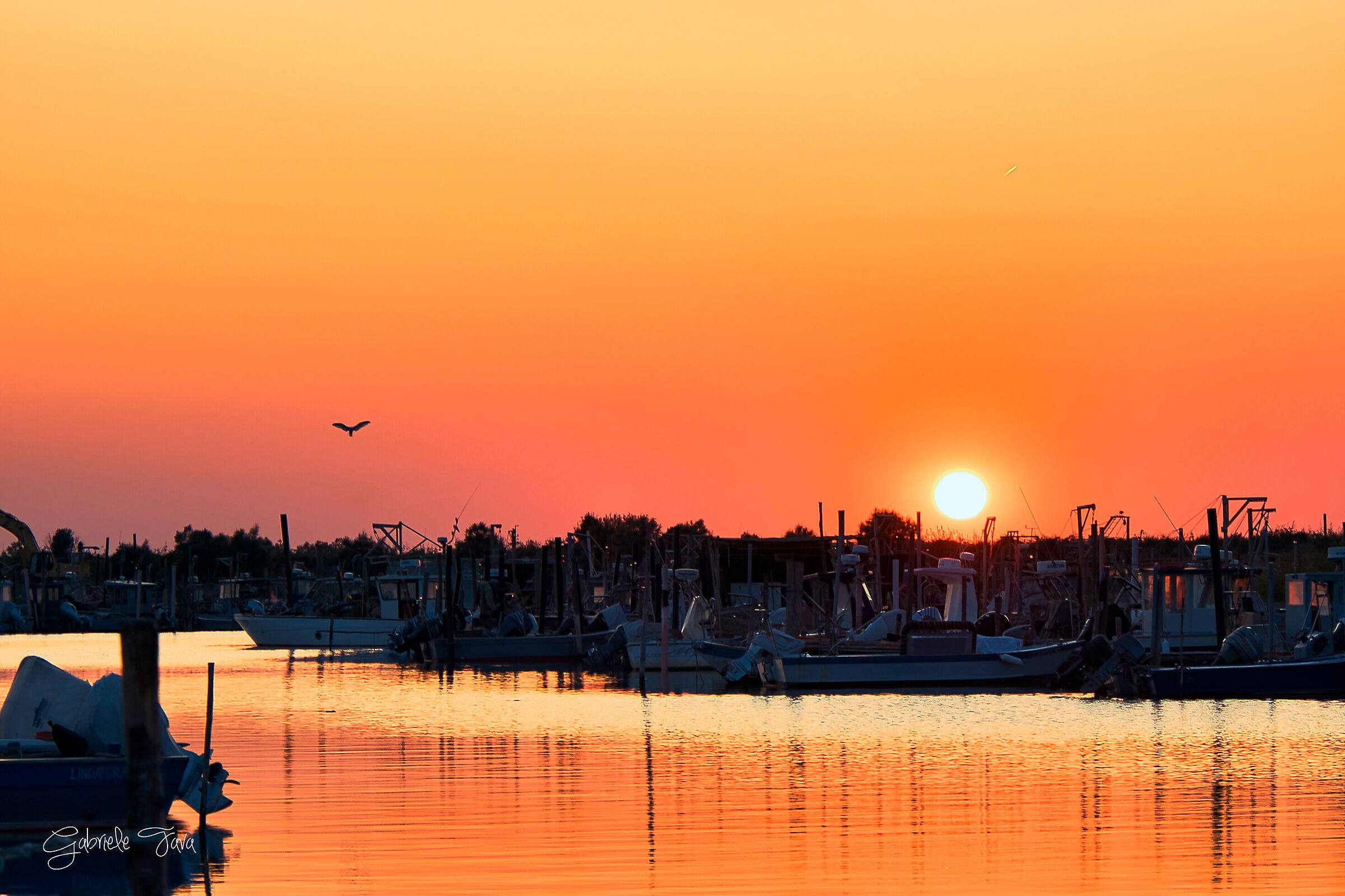 tramonto estivo
