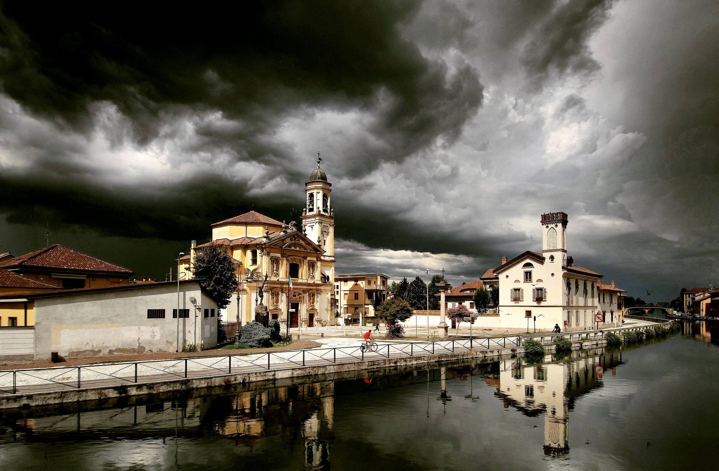 La calma prima della tempesta.