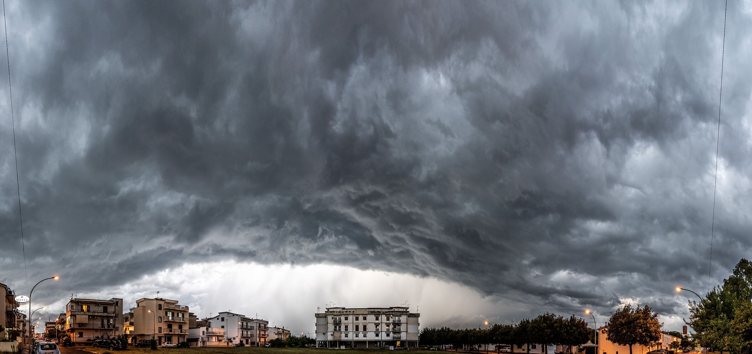Cella Temporalesca vista a 180 gradi, 25 agosto