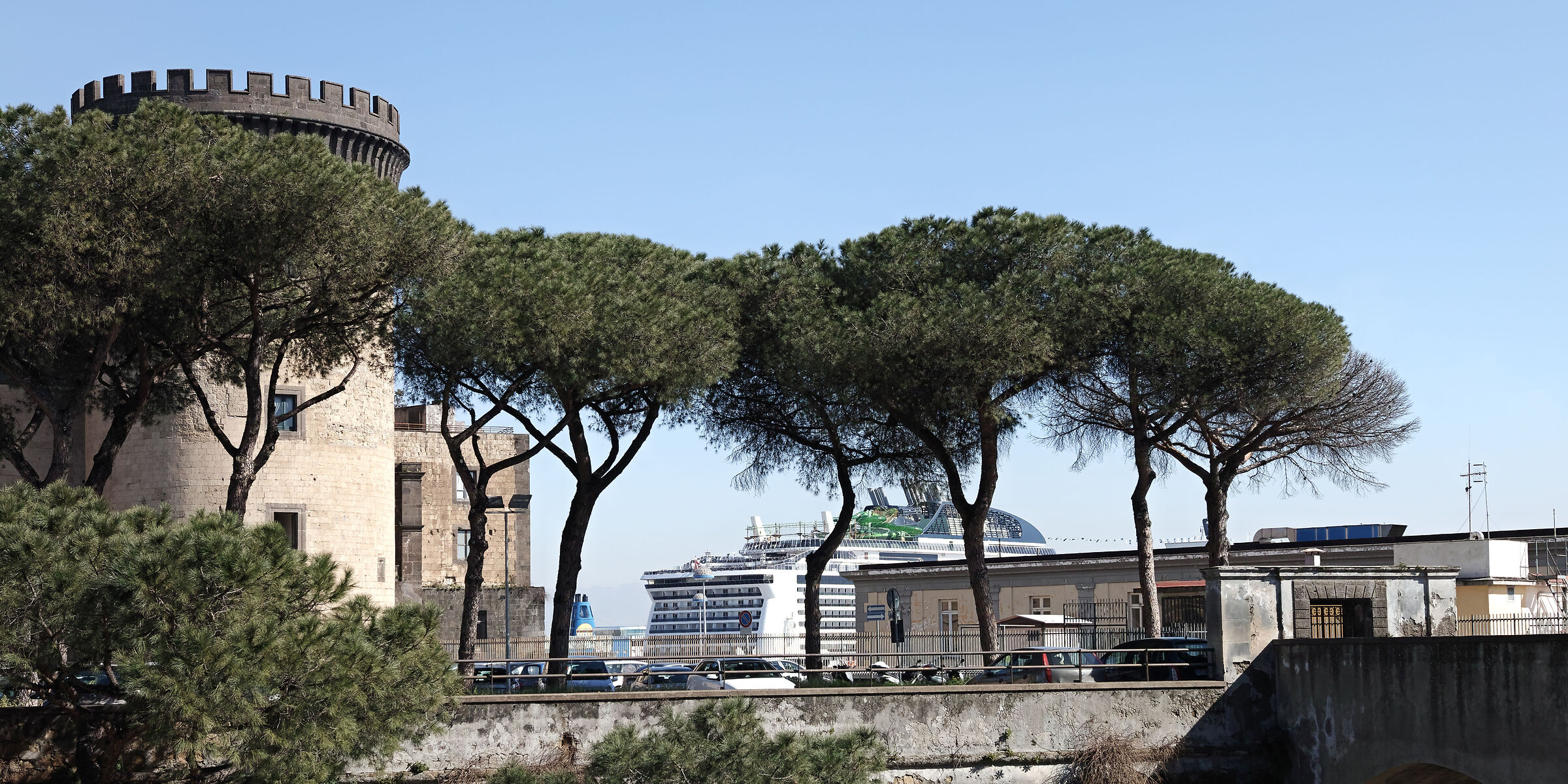 Ho visto una nave tra gli alberi