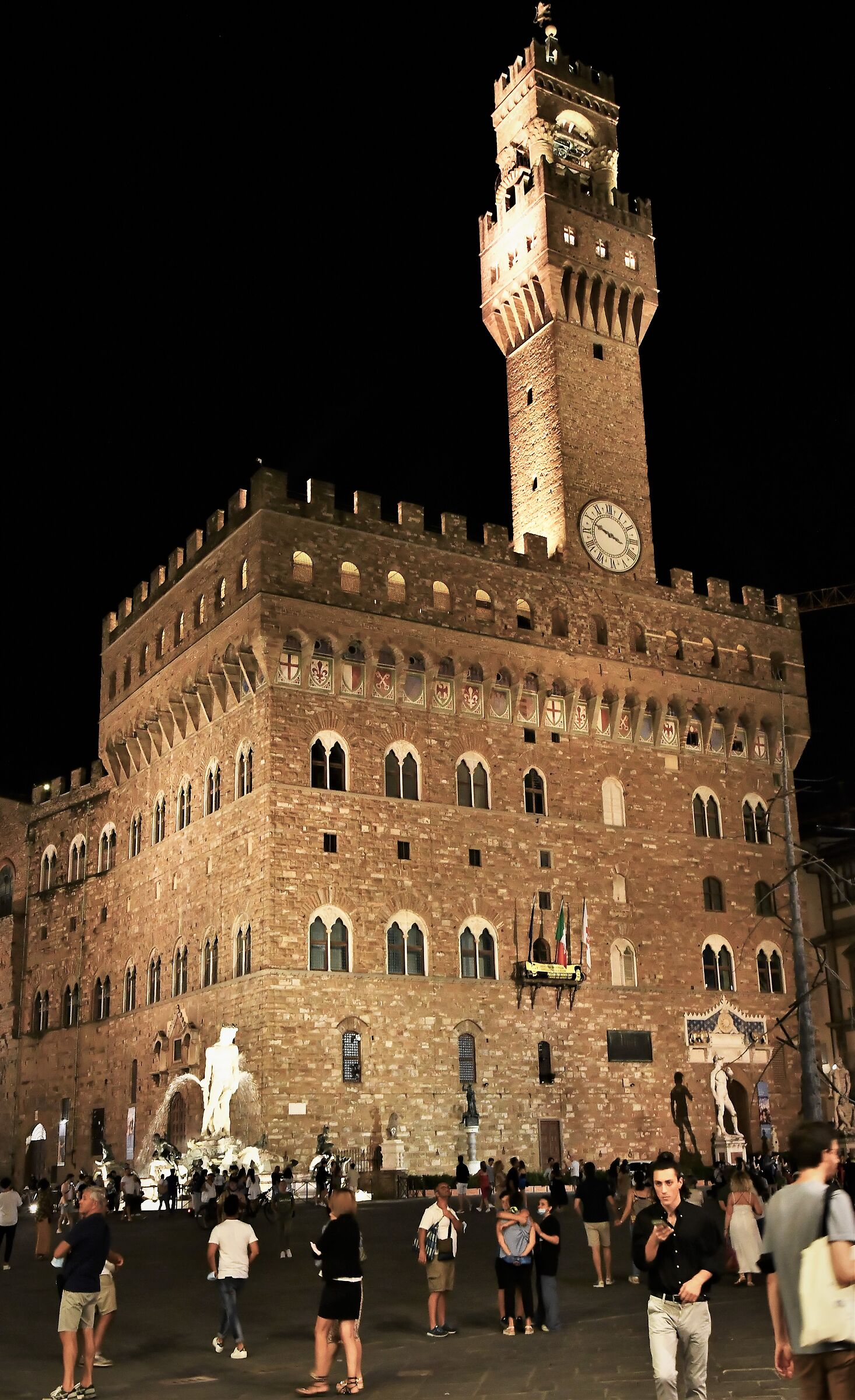 the castle of Florence. Palazzo Vecchio.